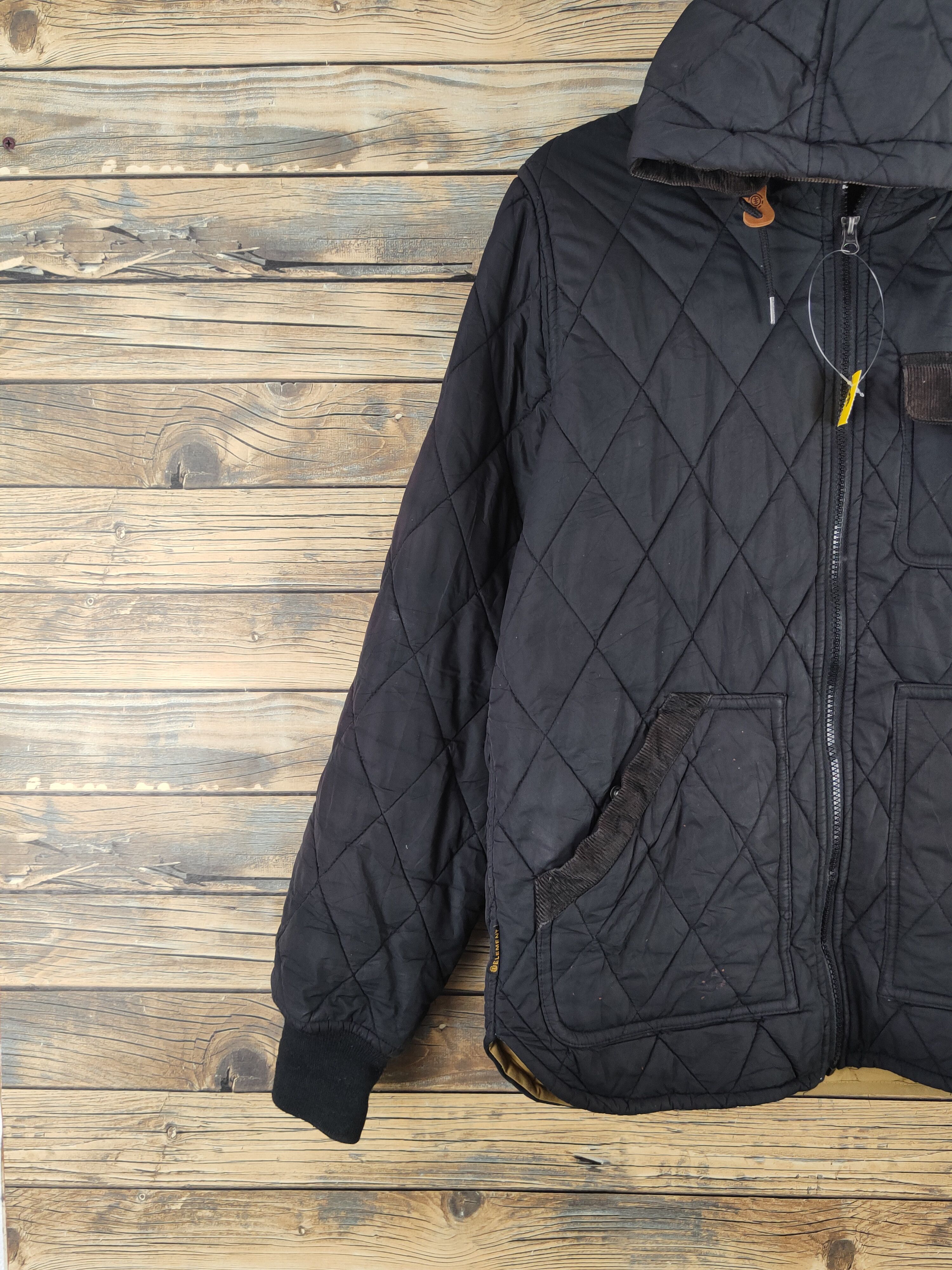 Element Element Black Hoodie Sweaters puffer jacket #W2258 Size US M / EU 48-50 / 2 - 3 Thumbnail