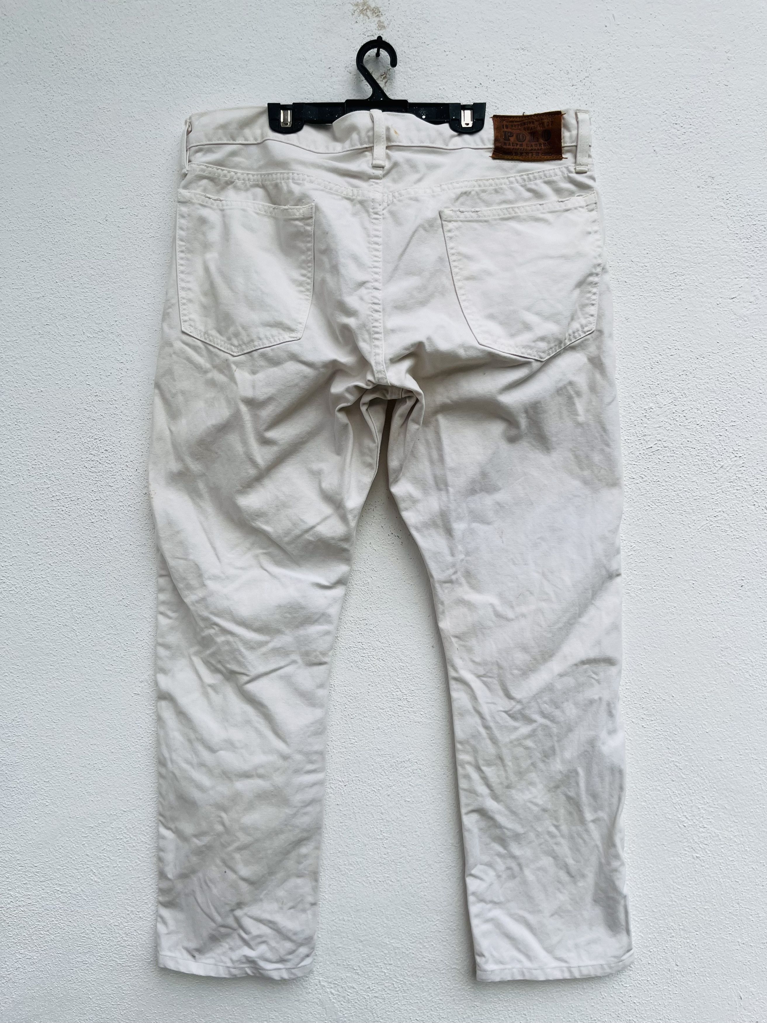 Japanese Brand × Polo Ralph Lauren × Vintage Vintage Polo Ralph Lauren White Colour Size US 37 - 2 Thumbnail