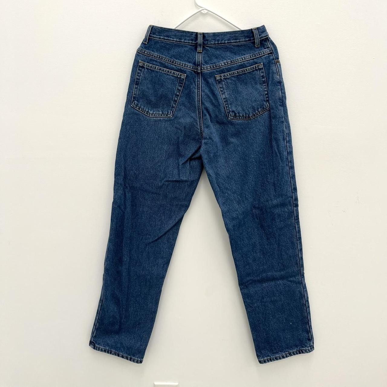 L.L. Bean L.L. Bean Original Relaxed Flannel Lined Denim Jeans Size 8 Size 30" / US 8 / IT 44 - 2 Thumbnail