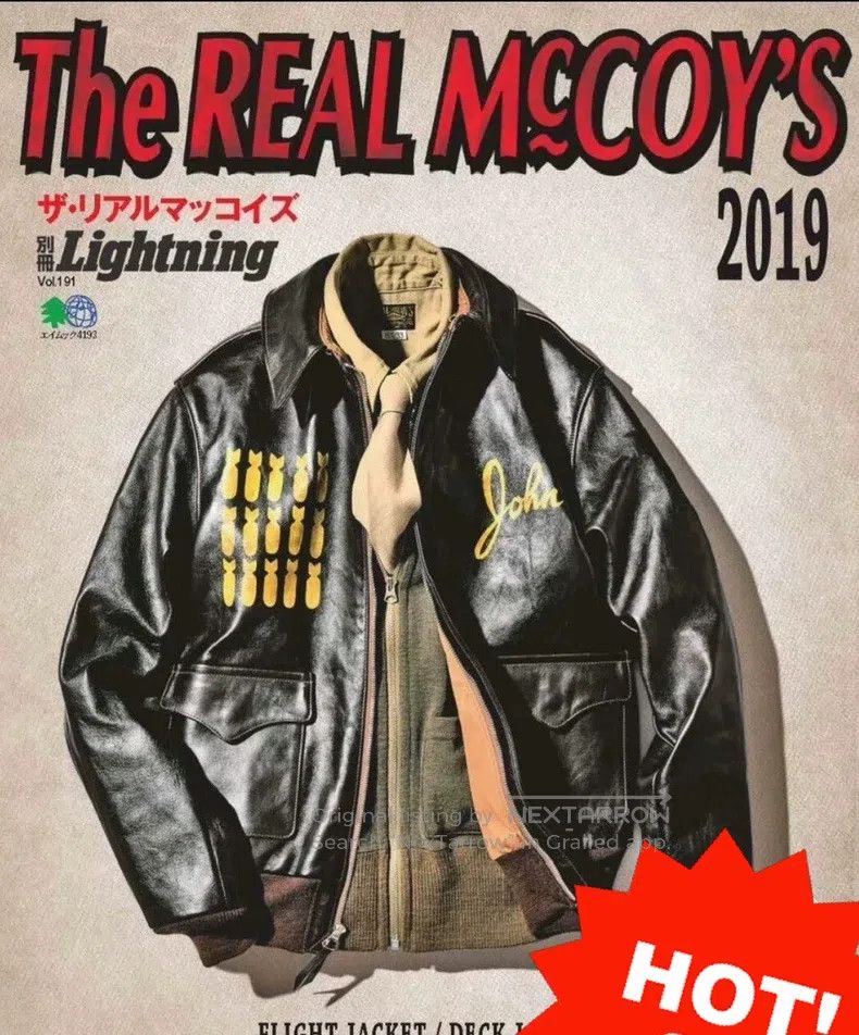 The Real McCoy's The Real McCoys A2 Skeleton Squadron Size US S / EU 44-46 / 1 - 7 Thumbnail