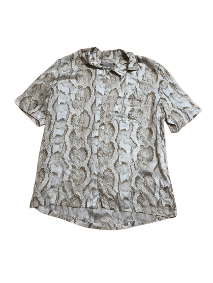 Allsaints Vintage Allsaints Relaxed Fit Button Up Shirt Size S Size US S / EU 44-46 / 1 - 1 Thumbnail