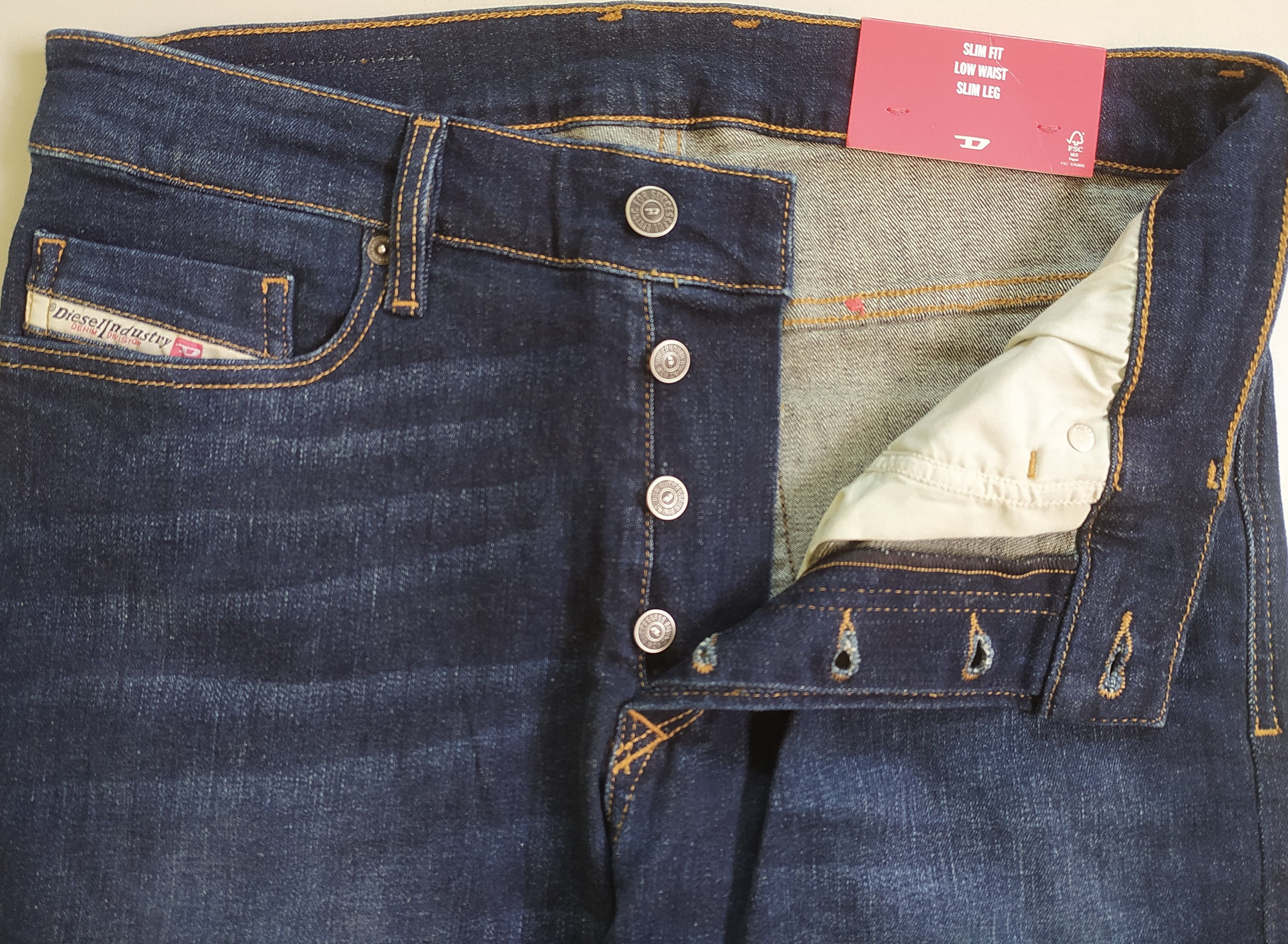 Diesel Diesel Tepphar-X Men's jeans Free Worldwide Shipping T/ 9819 Size US 32 / EU 48 - 9 Thumbnail