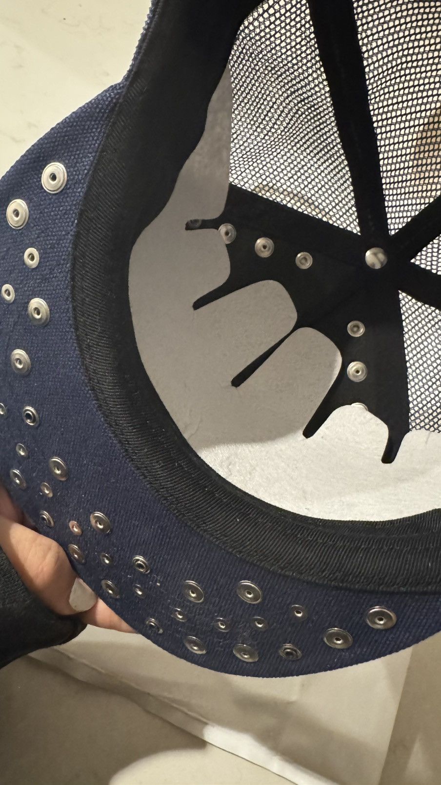 Supreme Supreme b.b. Simon Studded Mesh Back 5-Panel Size ONE SIZE - 4 Thumbnail