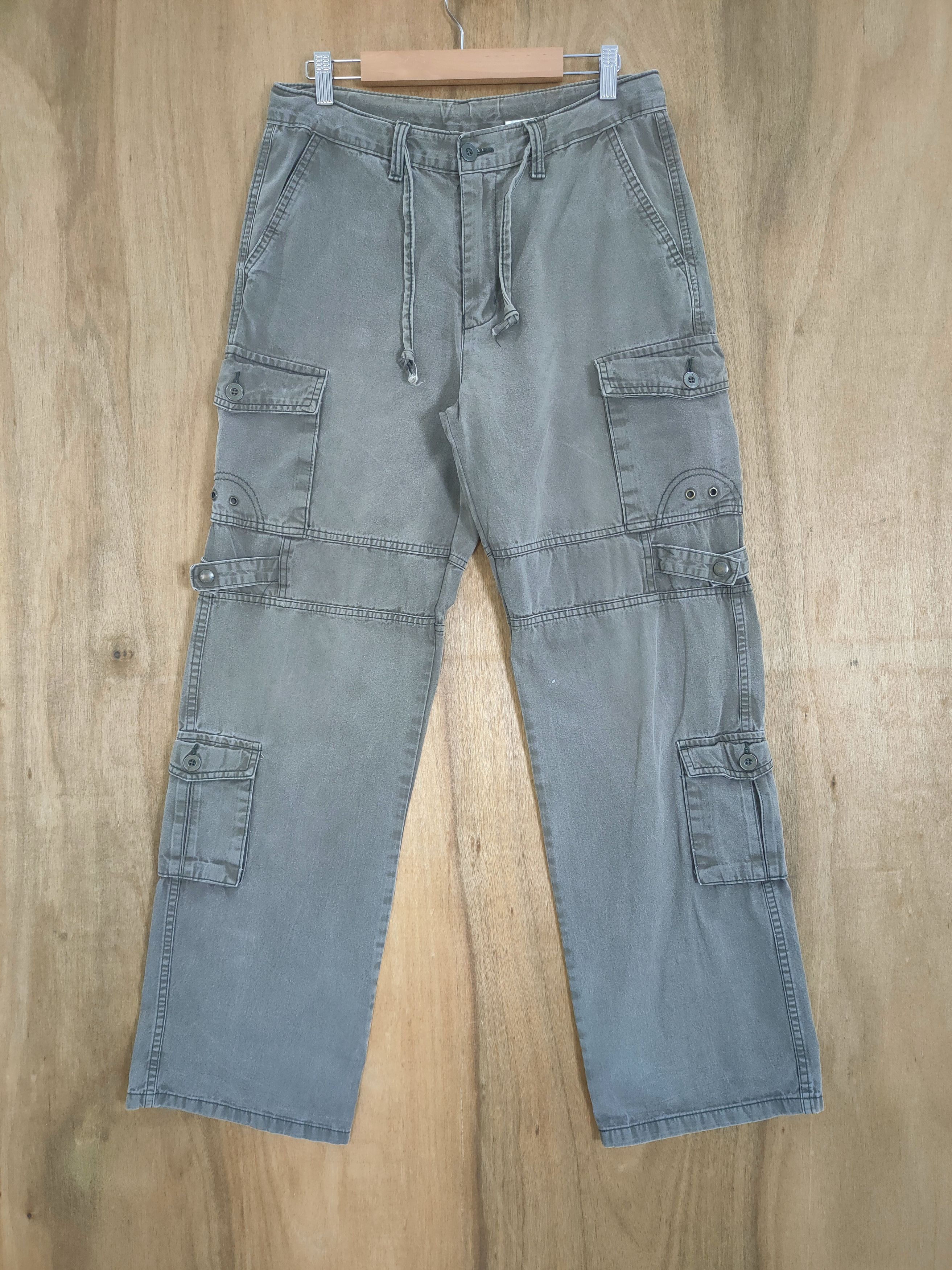 Abercrombie & Fitch 9 POCKET ABERCROMBIE BONDAGE CARGO PANTS Size US 30 / EU 46 - 1 Thumbnail