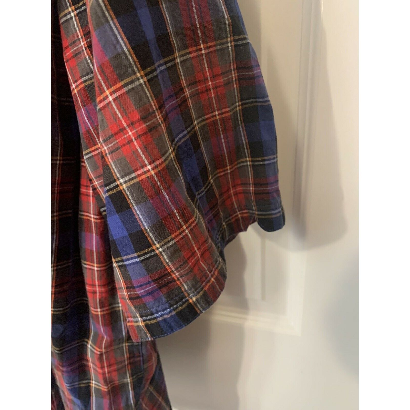Mecca Vtg MECCA Men's Size 2XL RED PLAID Button Front Short Sleeve Size US XXL / EU 58 / 5 - 7 Thumbnail