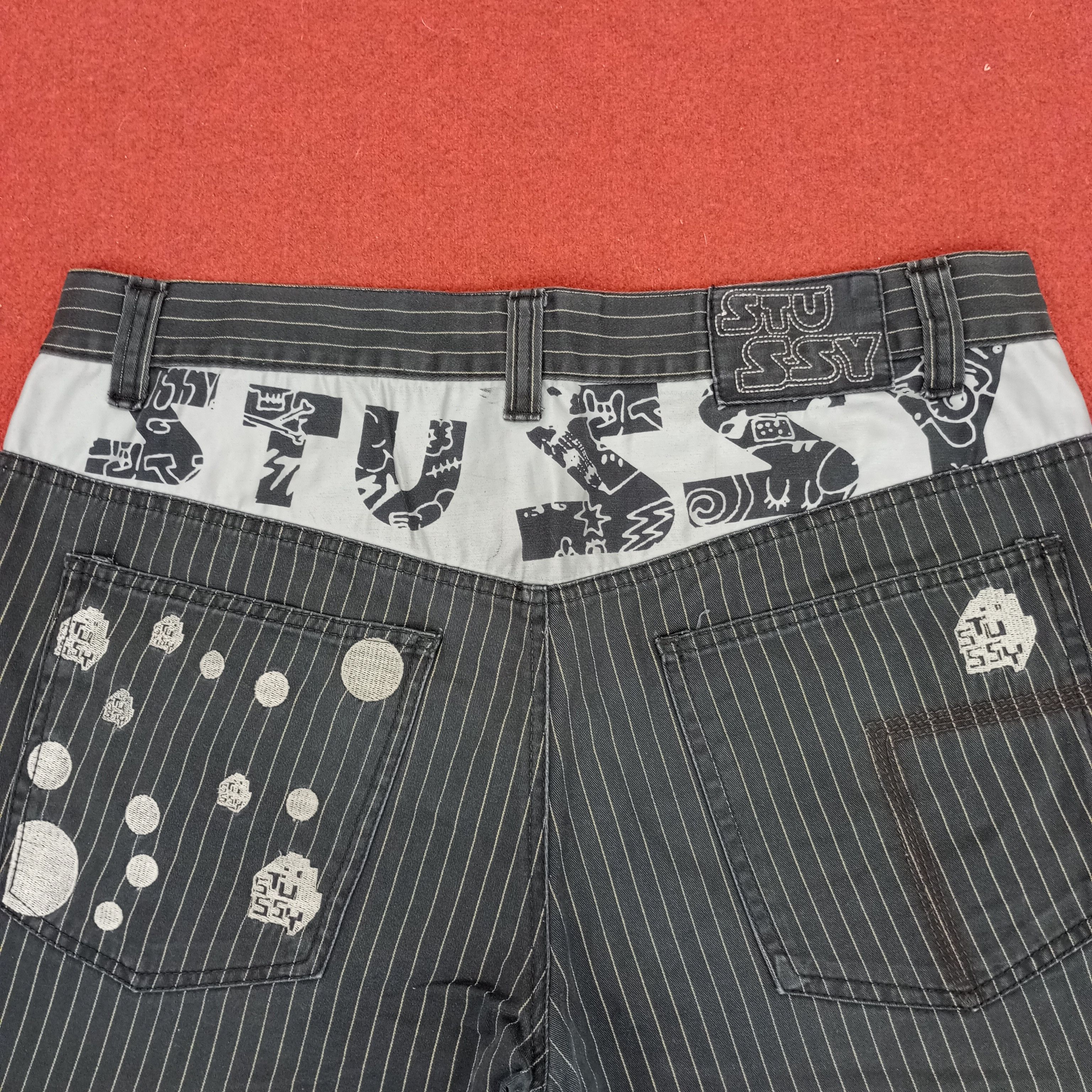 Stussy Stussy Streetwear Skateboard Style Short Pants Size US 34 / EU 50 - 2 Thumbnail