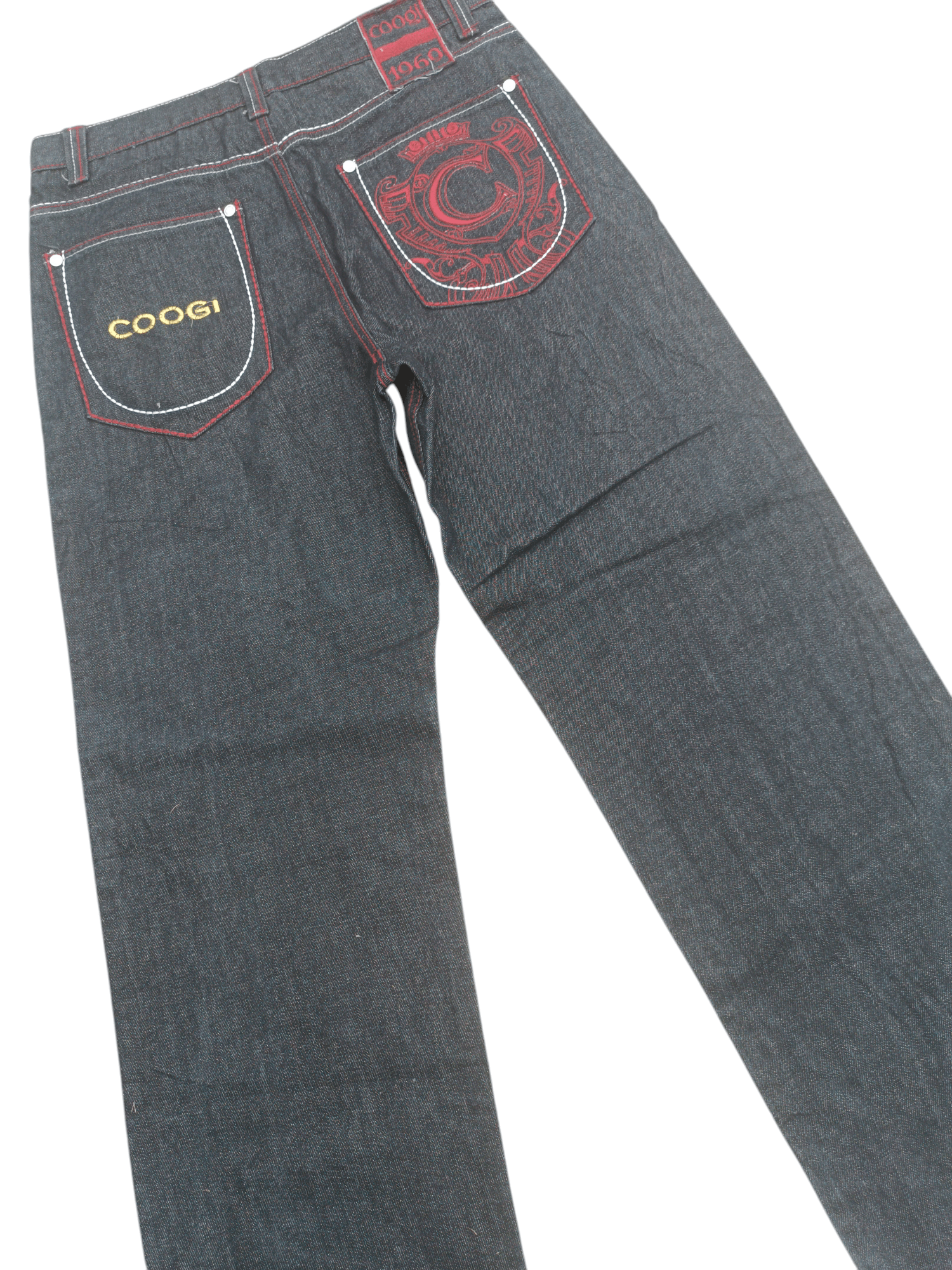 Coogi × Vintage STEALS🔥Y2K Coogi 1969 Embroidered Baggy Denim E196 Size US 34 / EU 50 - 11 Thumbnail