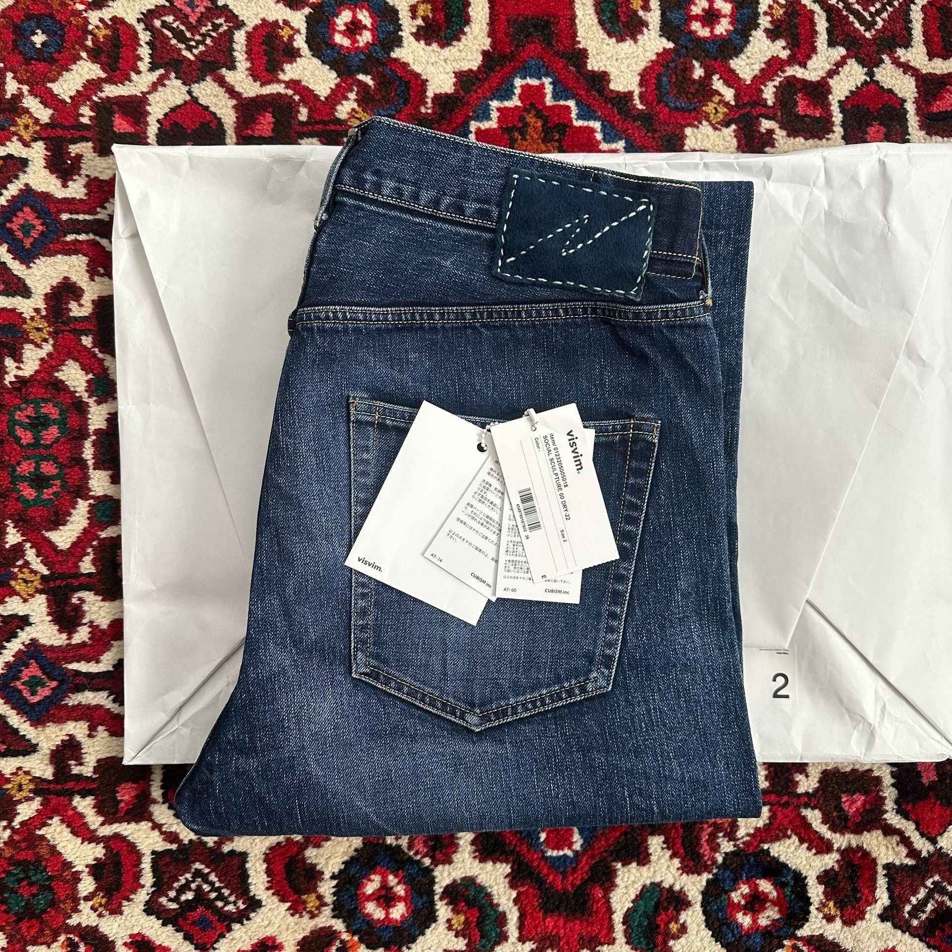 Visvim Visvim 23aw 00 Dry22 jeans Nextarrow-2501 Size US 30 / EU 46 - 9 Thumbnail