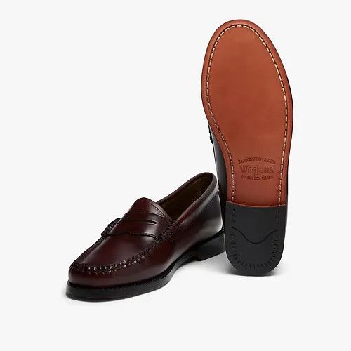 G.H. Bass & Co. o1s22i1n1024 Weejuns Loafers in Burgandy Size US 6.5 / IT 36.5 - 4 Thumbnail