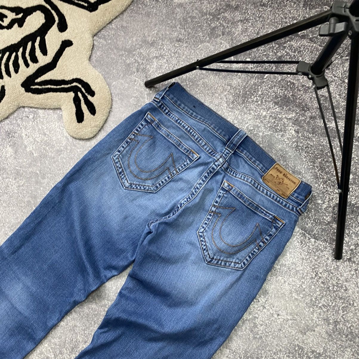 True Religion × Vintage Vintage True Religion Big Logo y2k opium hype denim jeans Size US 31 - 2 Thumbnail