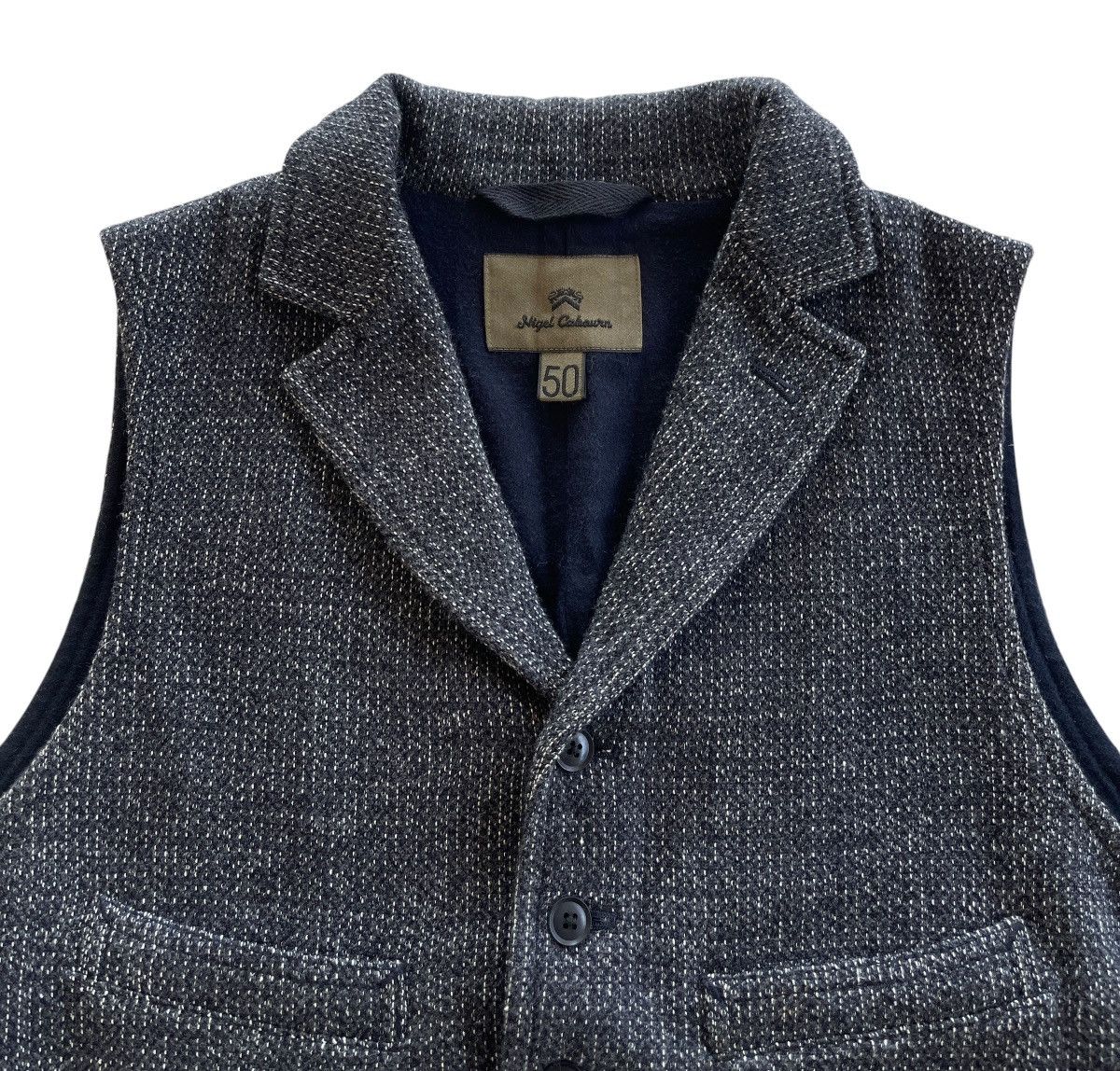 Nigel Cabourn Nigel Cabourn Wool Waist Vest Size US M / EU 48-50 / 2 - 2 Thumbnail