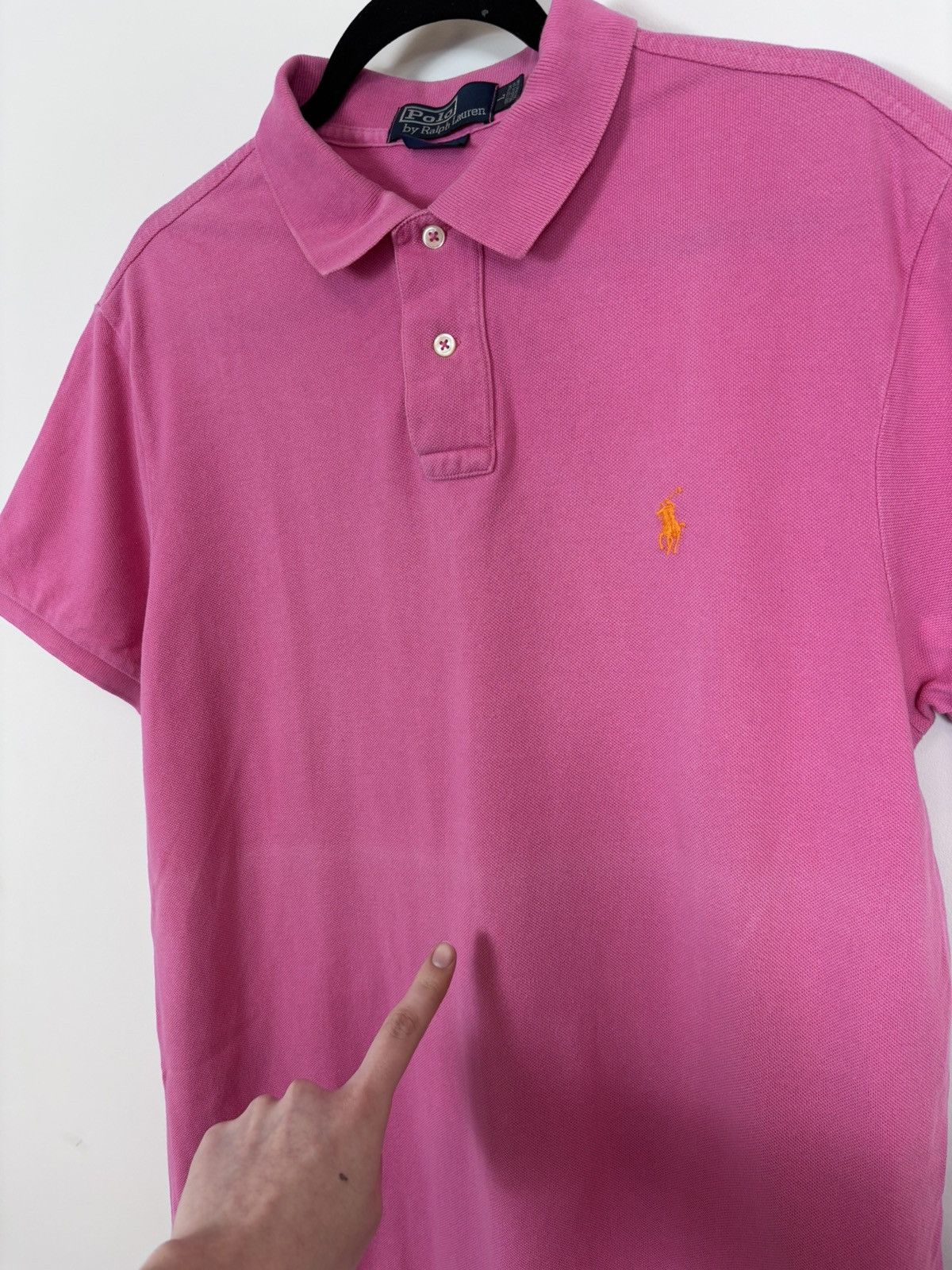 Polo Ralph Lauren Polo Ralph Lauren Vintage Men’s Pink Short Sleeve Polo Shirt Size US L / EU 52-54 / 3 - 8 Thumbnail
