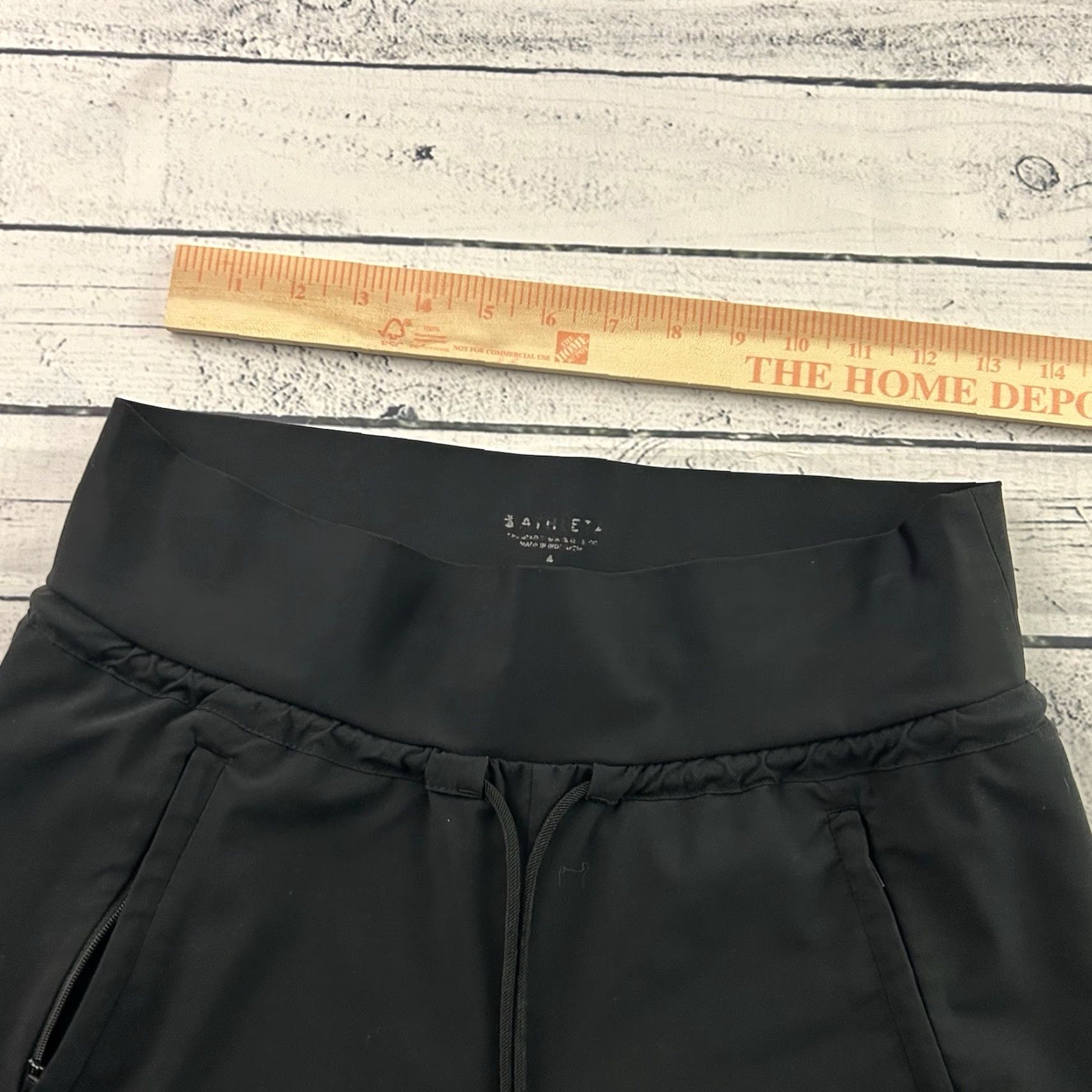 Athleta Athleta Sutton Cargo Pocket Lightweight Stretch Jogger Pants Women's 4 Black Jogger Pants Womens 4 Black Nike Size 27" / US 4 / IT 40 - 3 Thumbnail