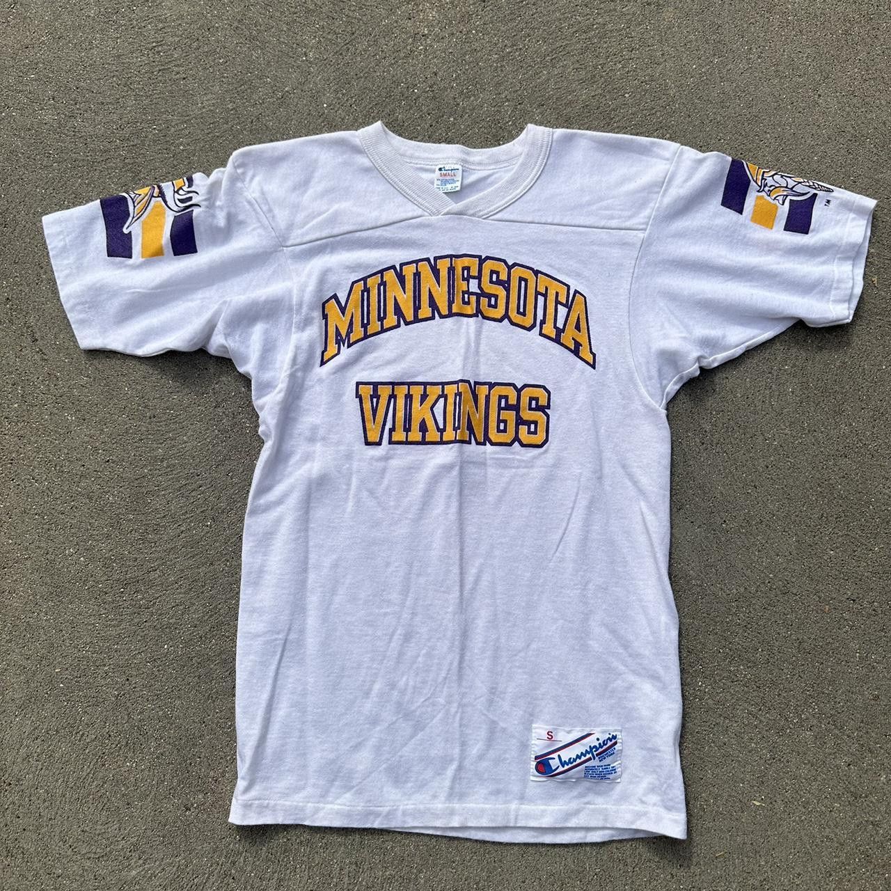 Vintage Vintage Champion Minnesota Vikings Shirt Single Stitch | Grailed