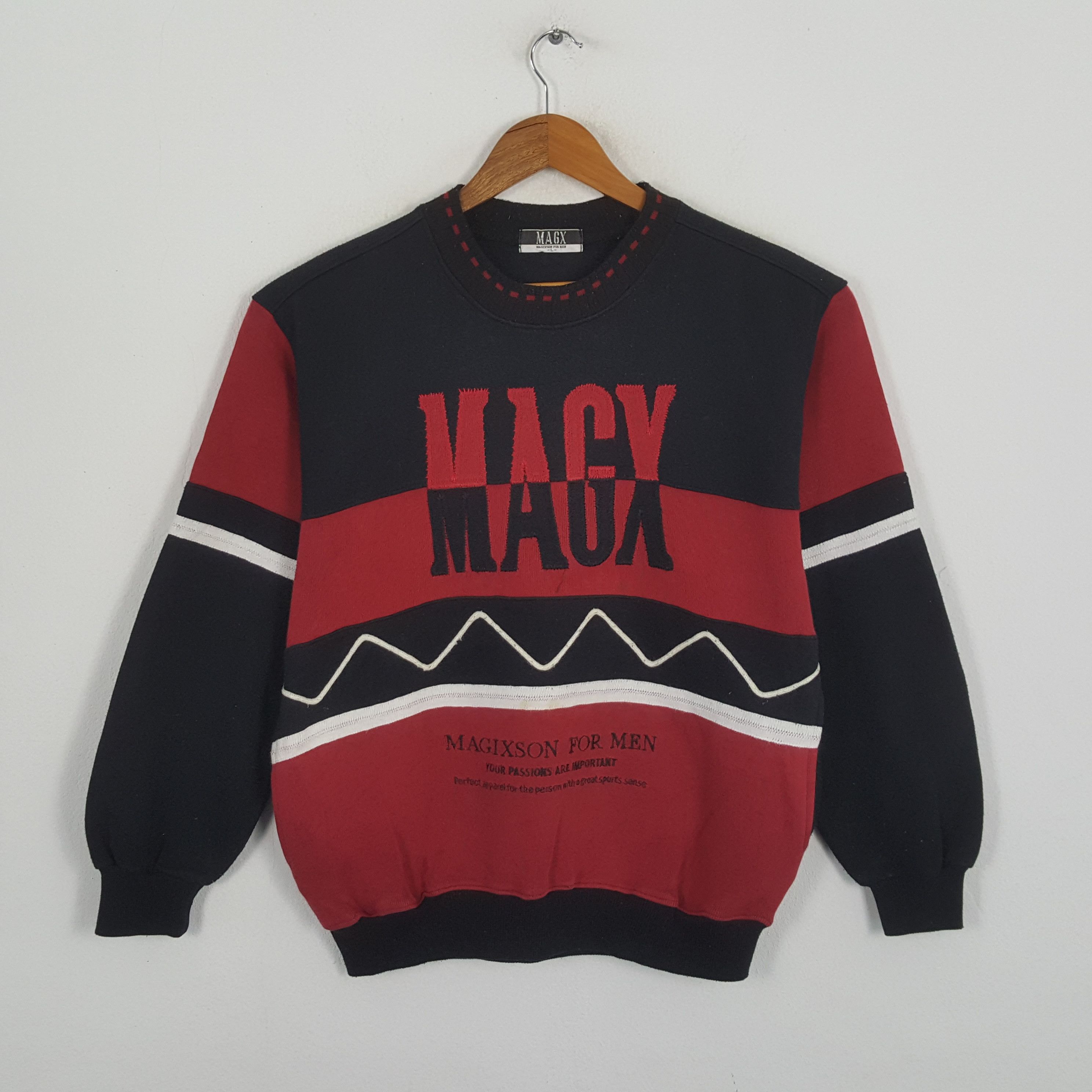 Other Vintage MAGIXSON FOR MEN Streetwear Sportswear Sweatshirts Size US M / EU 48-50 / 2 - 1 Thumbnail