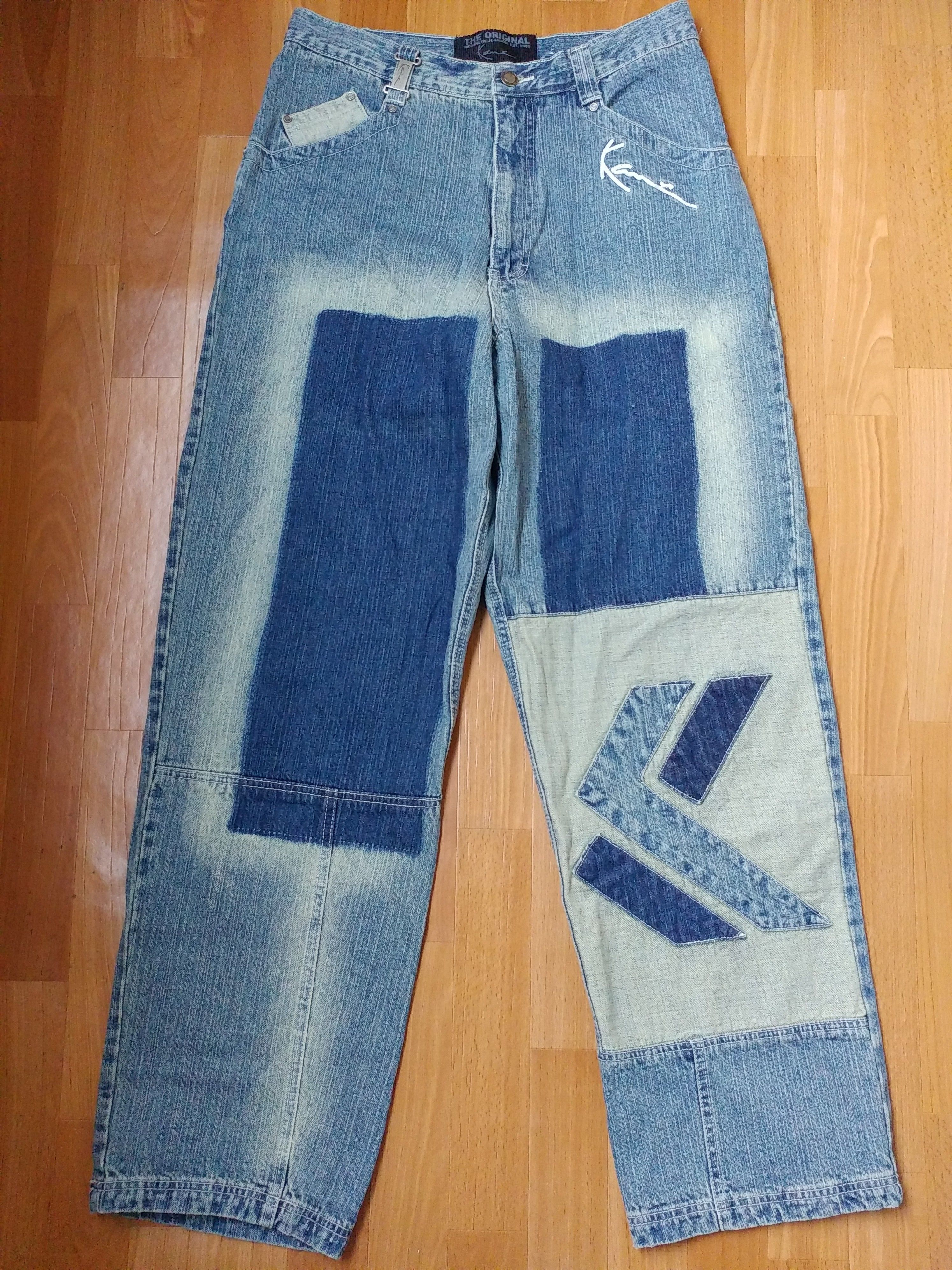 Karl Kani KARL KANI jeans, baggy, vintage Kani jeans, 90s hip hop W 32 Size US 32 / EU 48 - 2 Thumbnail