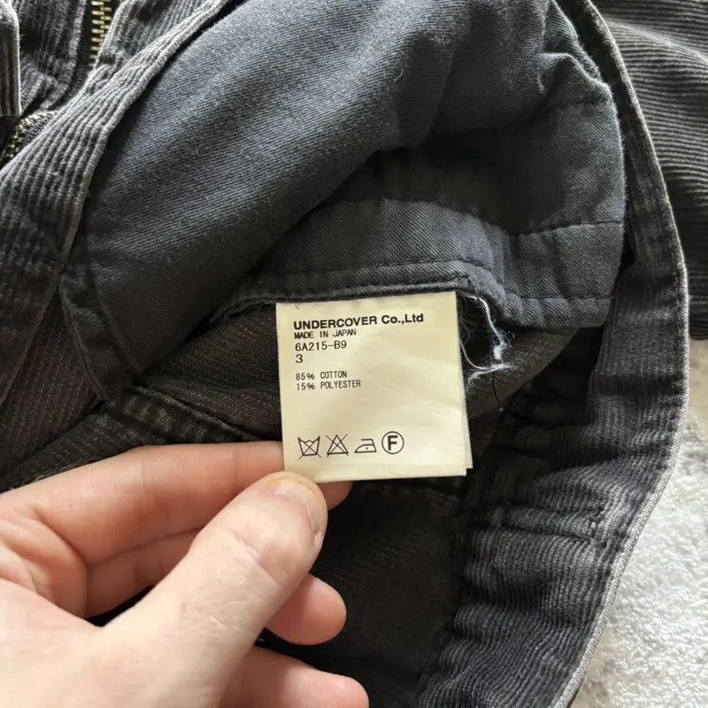 Undercover Undercover AW06 Bug / Insect Corduroy Jacket Black Size US L / EU 52-54 / 3 - 5 Thumbnail