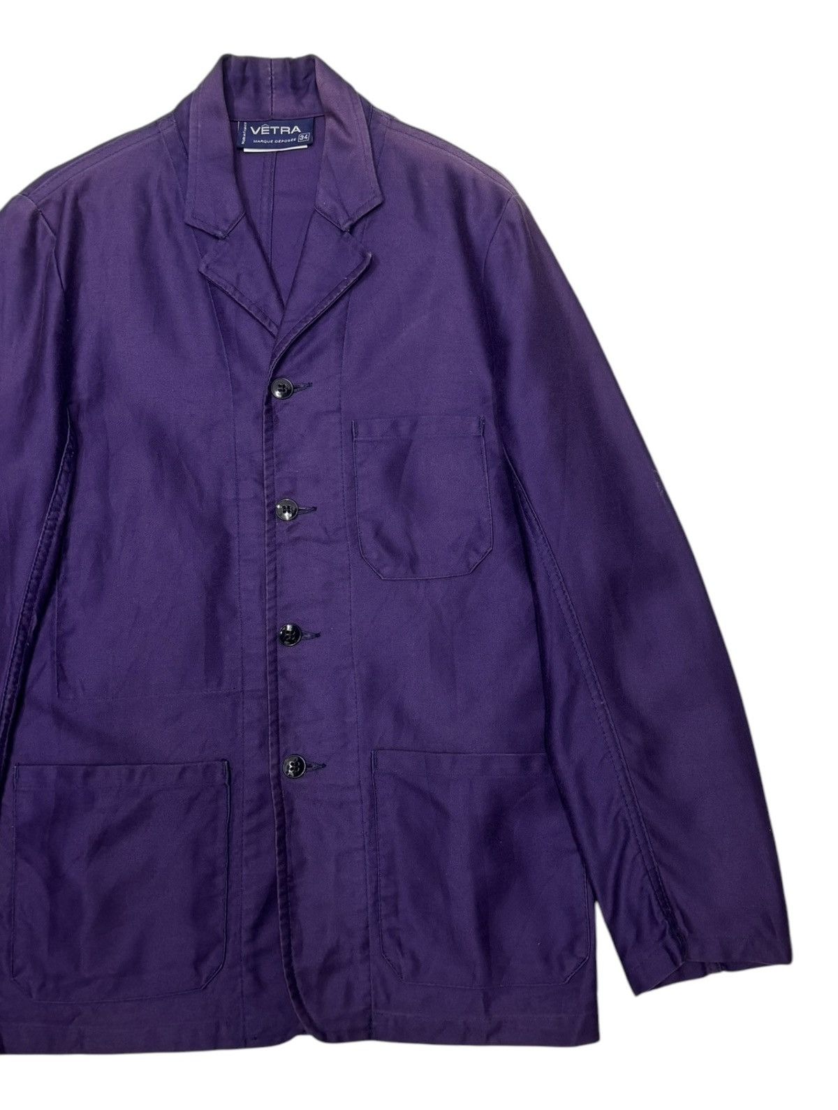 Le Laboureur × Vetra × Vintage Vetra Cotton Chore Workwear Jacket Size US S / EU 44-46 / 1 - 10 Thumbnail