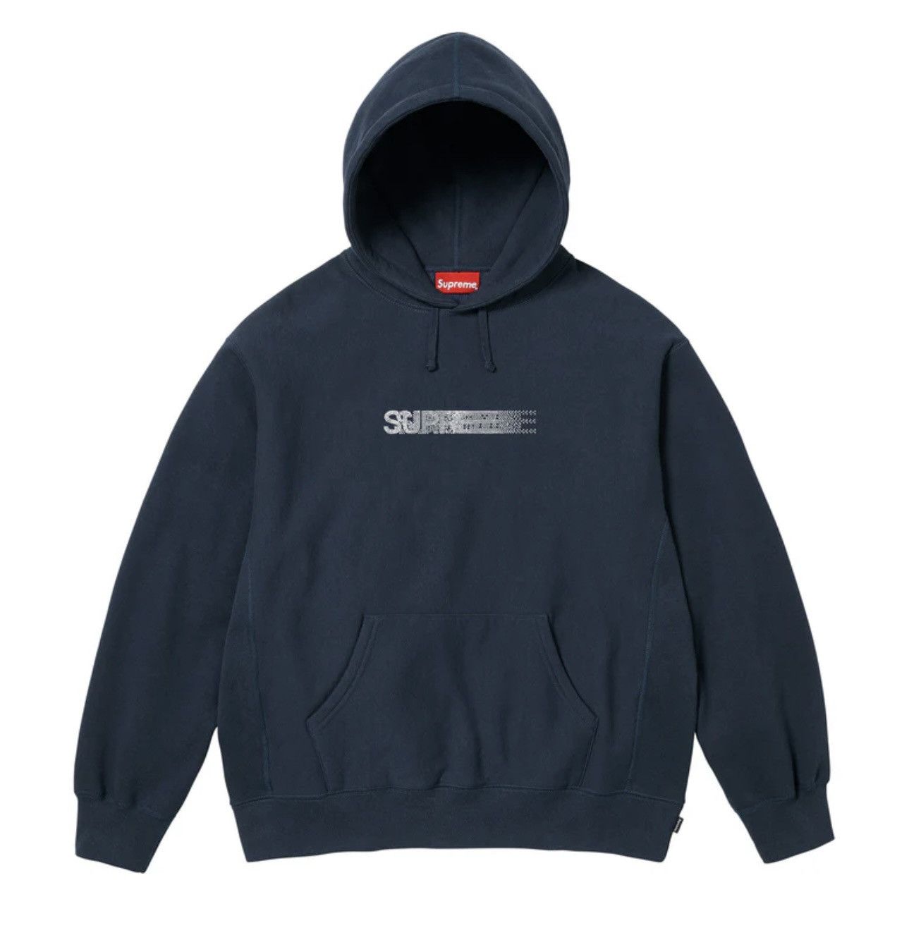 Supreme × Swarovski Swarovski® Motion Logo Hooded Sweatshirt Size US XL / EU 56 / 4 - 1 Thumbnail