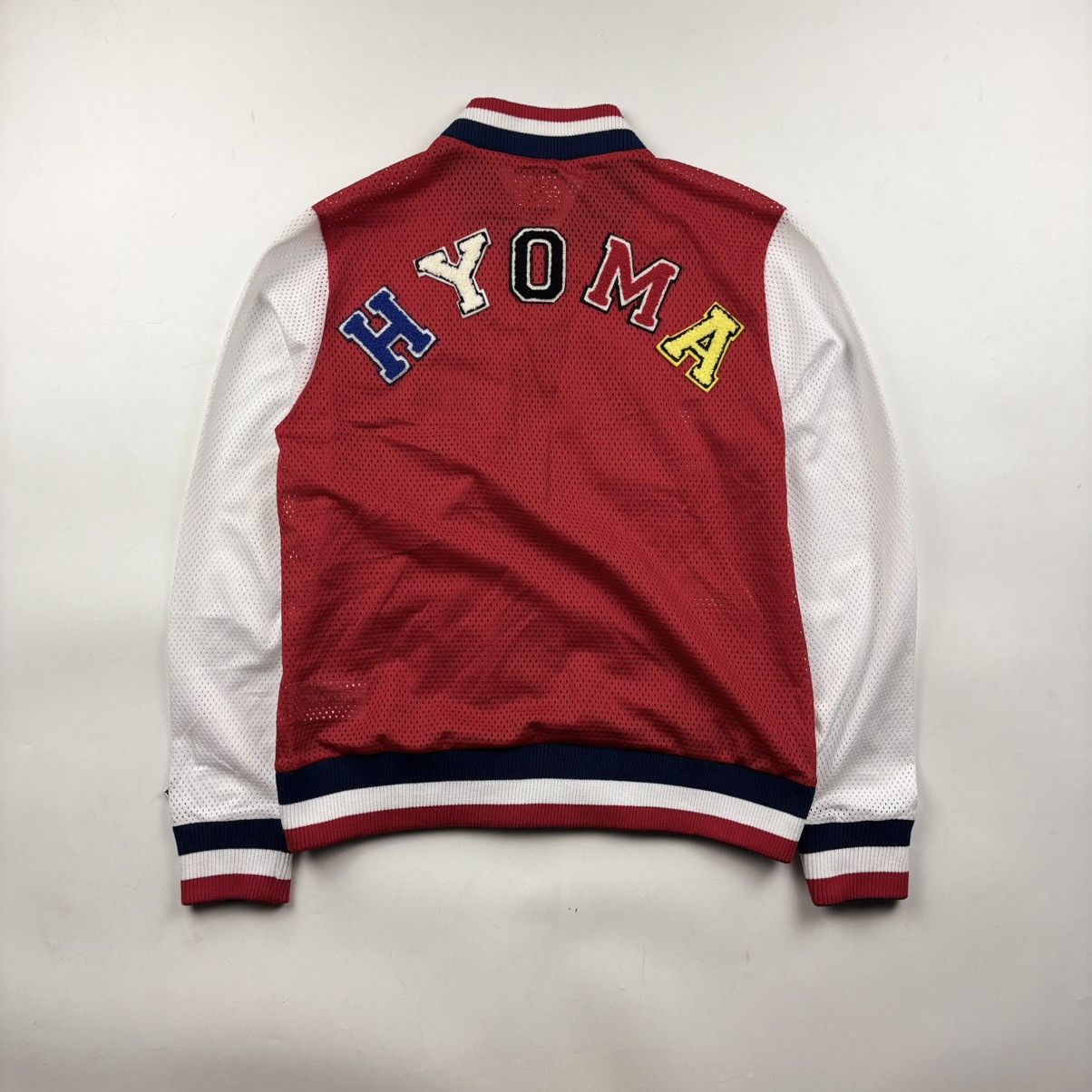 20471120 20471120 Hyoma Mesh Varsity Jacket Size US S / EU 44-46 / 1 - 1 Thumbnail