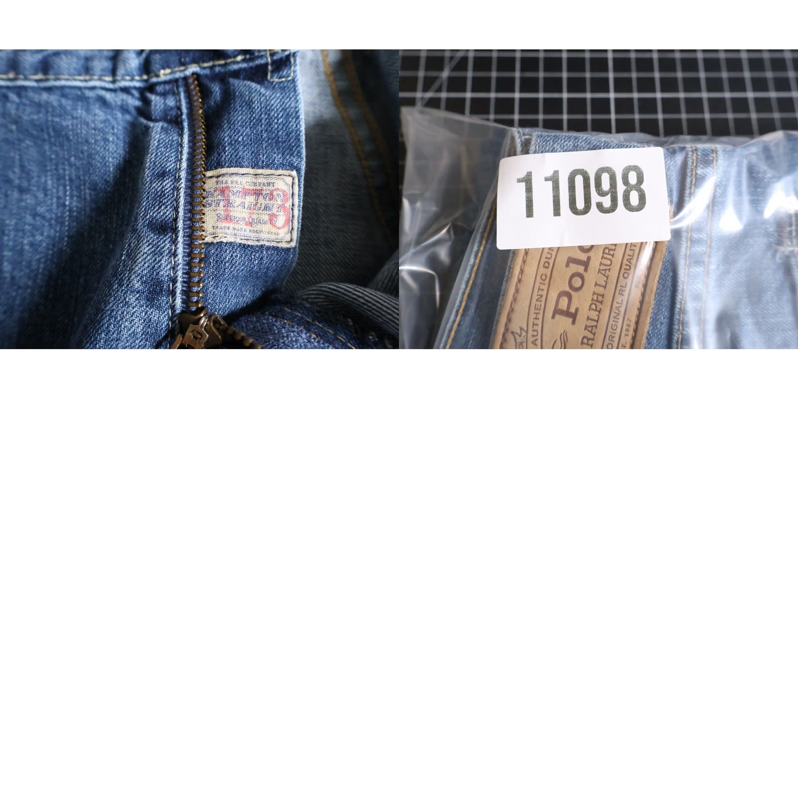 Polo Ralph Lauren VINTAGE Polo Ralph Lauren Jeans Men 38 x 25 Blue Denim Straight Leg 90s Hipster Retro Casual Mens Size US M / EU 48-50 / 2 - 10 Thumbnail