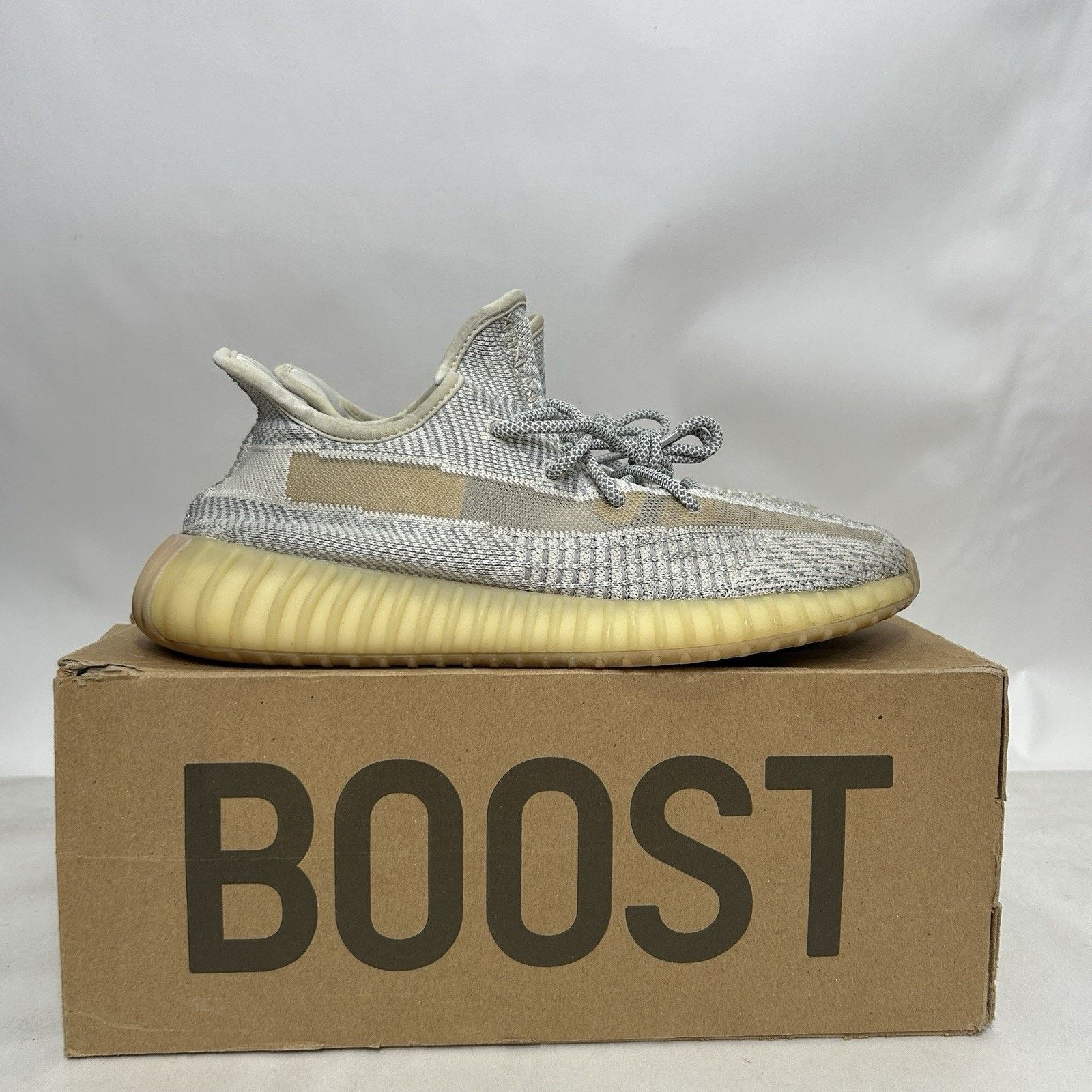 Adidas Adidas Yeezy Boost 350 V2 “Lundmark Non-Reflective” 2019 Size US 10.5 / EU 43-44 - 4 Thumbnail