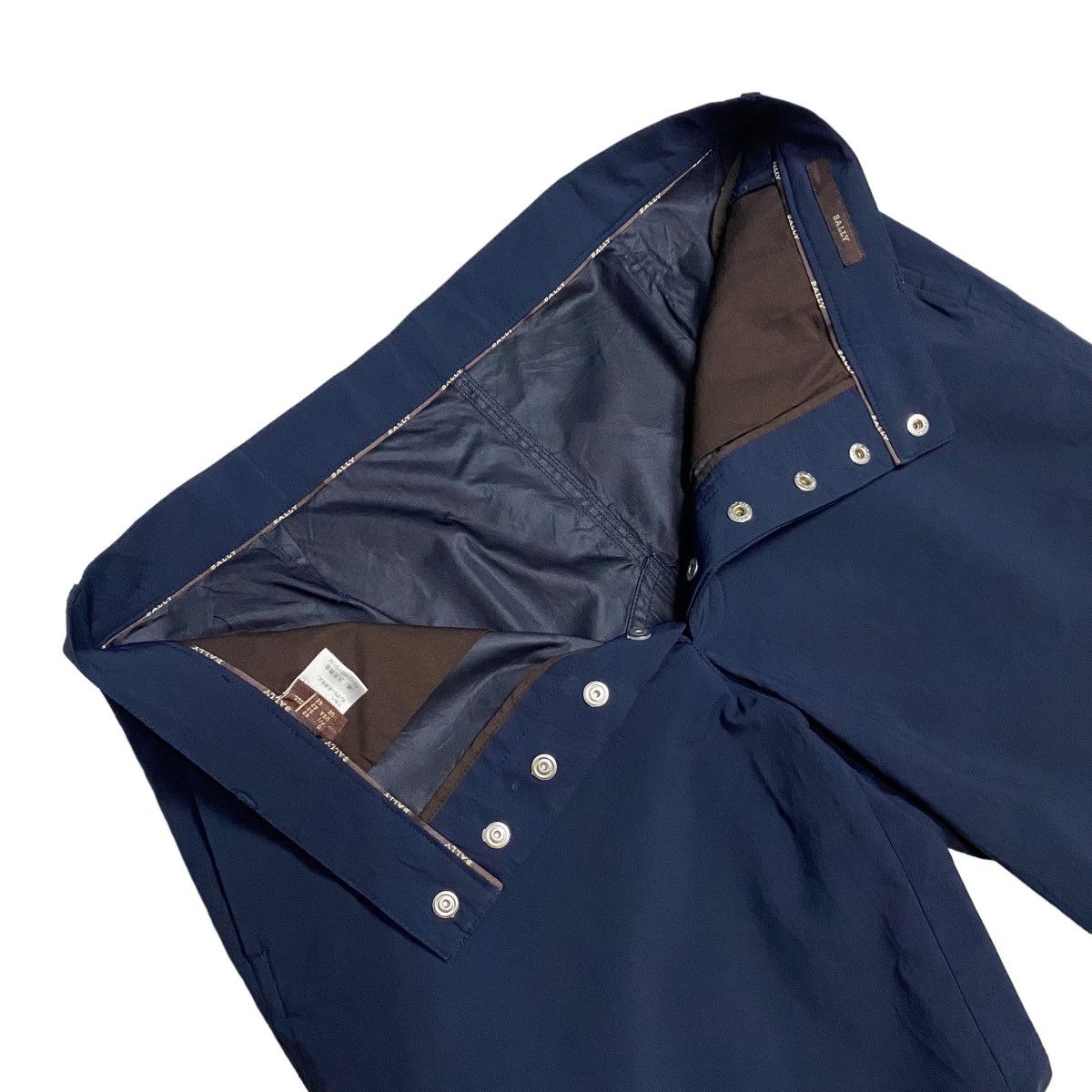 Bally × Designer Bally casual polyester flexible slant pocket back pant Size US 36 / EU 52 - 5 Thumbnail