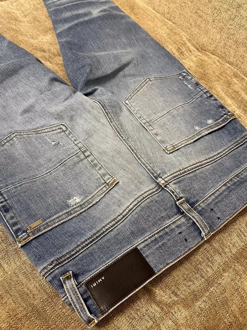 Amiri Amiri Blue basic jeans 2501-Nextarrow Size US 30 / EU 46 - 4 Thumbnail