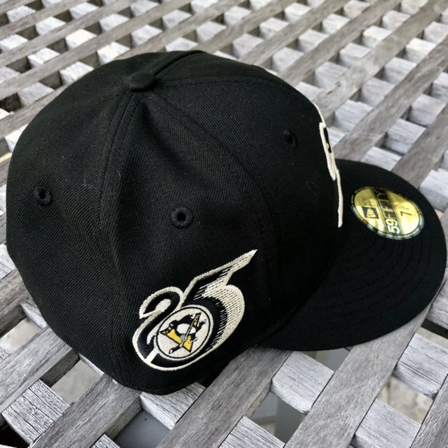 New Era Pittsburgh Penguins 25 Patch 59FIFTY Topperz Hat 7 1/4 Size ONE SIZE - 3 Thumbnail
