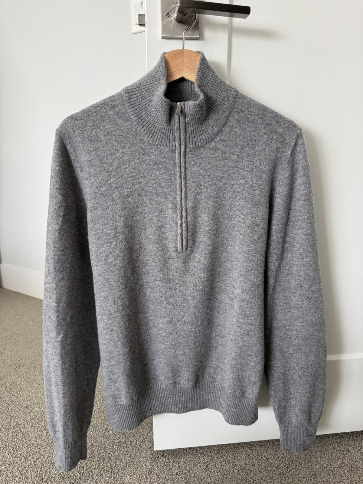 Maison Margiela MMM14 Half Zip Sweater - Medium Size US M / EU 48-50 / 2 - 1 Thumbnail