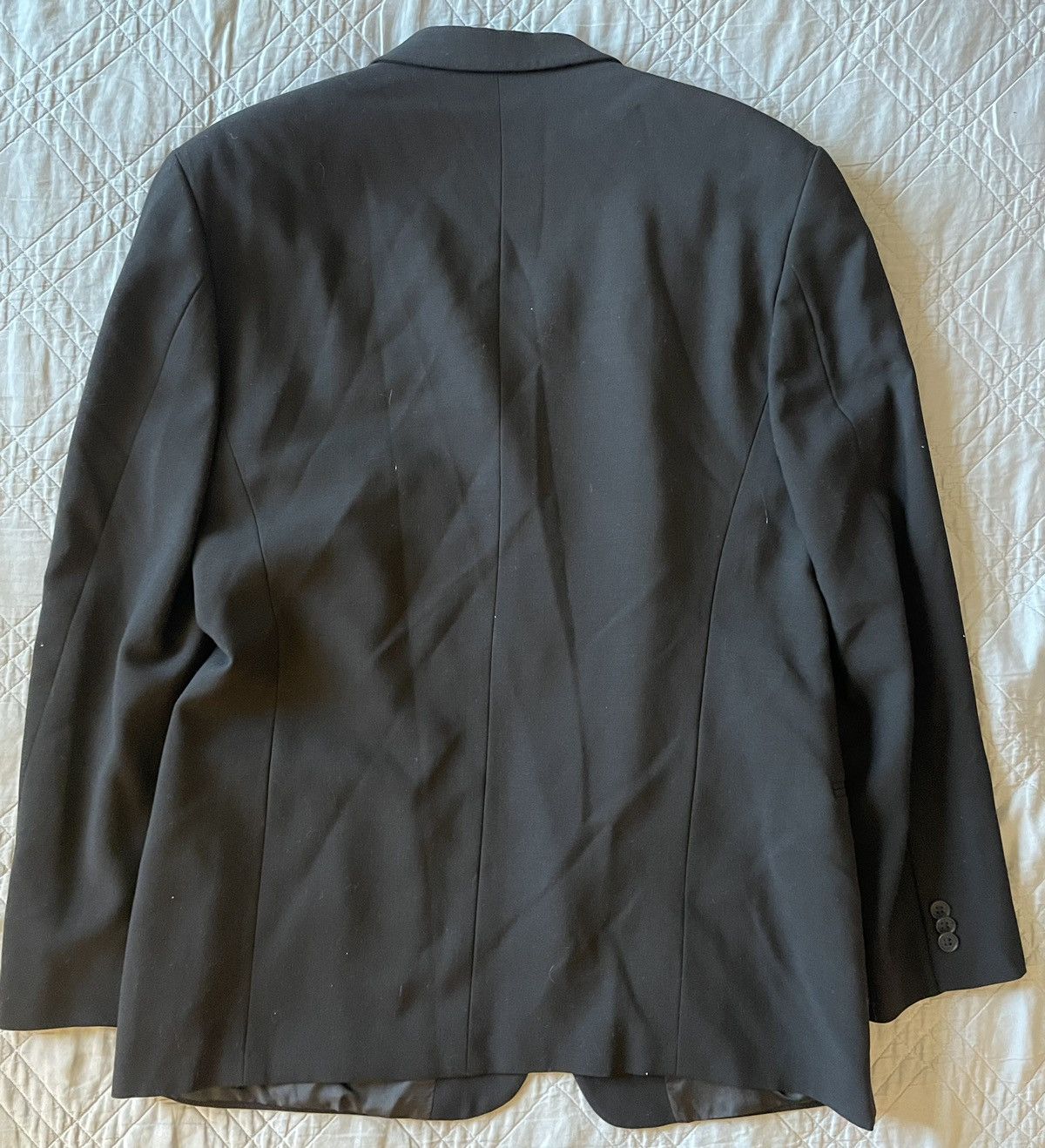Emporio Armani 4-Button Wool Suit Jacket Size 42R - 8 Thumbnail