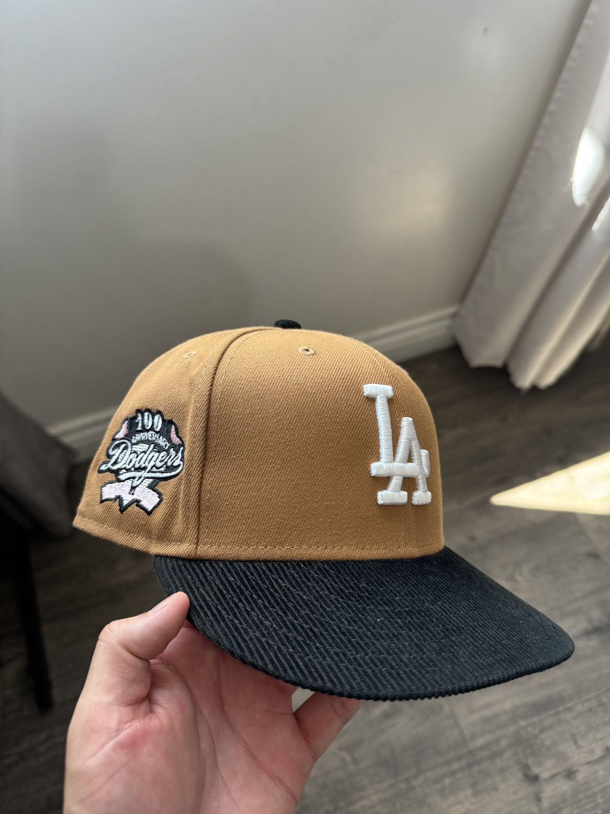 New Era New Era Los Angeles Dodgers Fitted - Size 7 1/8 Size ONE SIZE - 2 Thumbnail