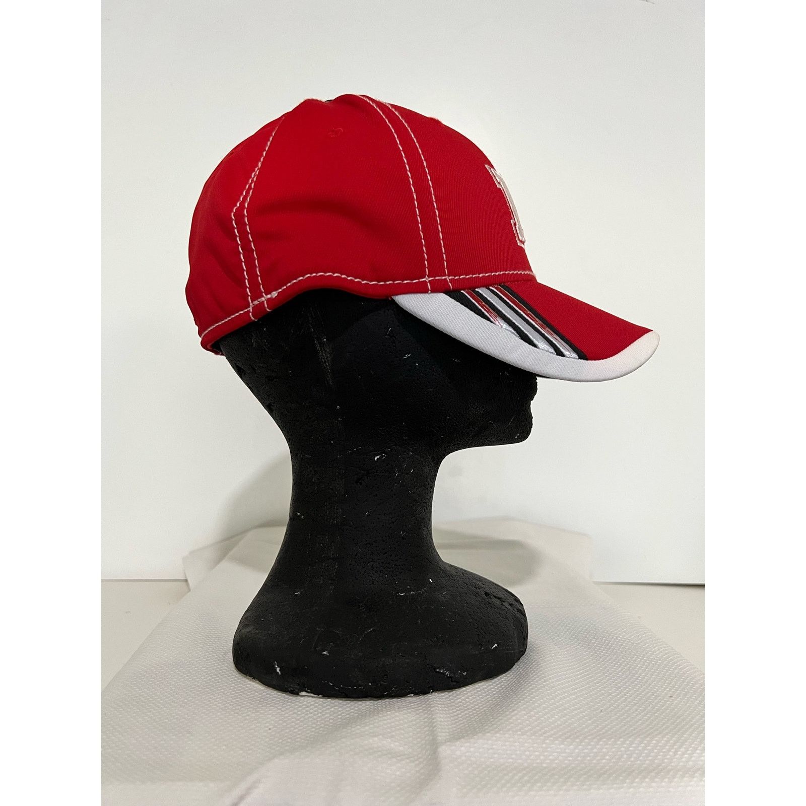 Adidas University Of Nebraska Huskers Baseball Hat Fitmax Cap Size ONE SIZE - 7 Thumbnail