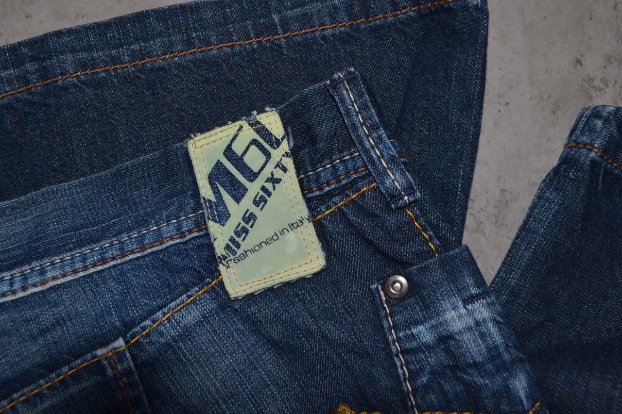 Miss Sixty Miss Sixty Jakko Flare Super Wide Amazing Jeans Women Sz 32 Size 24" / US 00 / IT 34 - 10 Thumbnail
