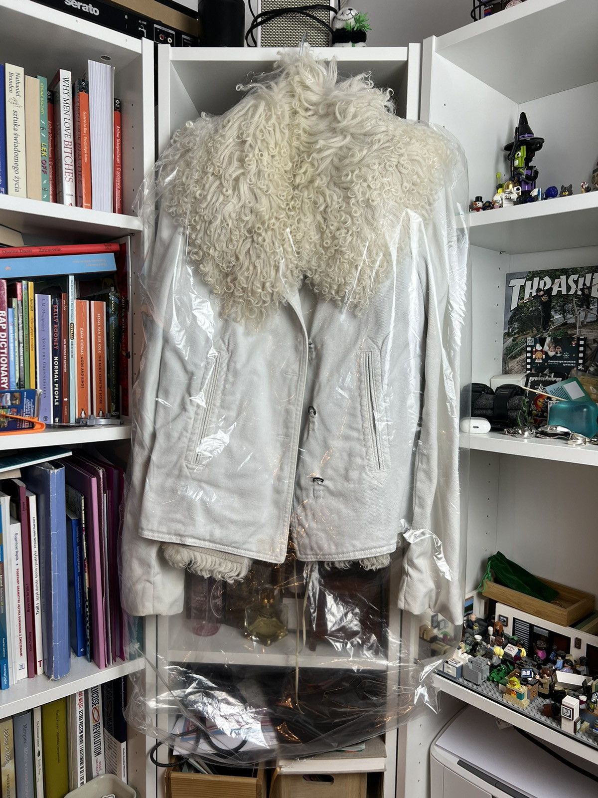 Gucci × Tom Ford × Vintage Vintage y2k Gucci by Tom Ford shearling coat jacket S archive Size S / US 4 / IT 40 - 3 Thumbnail