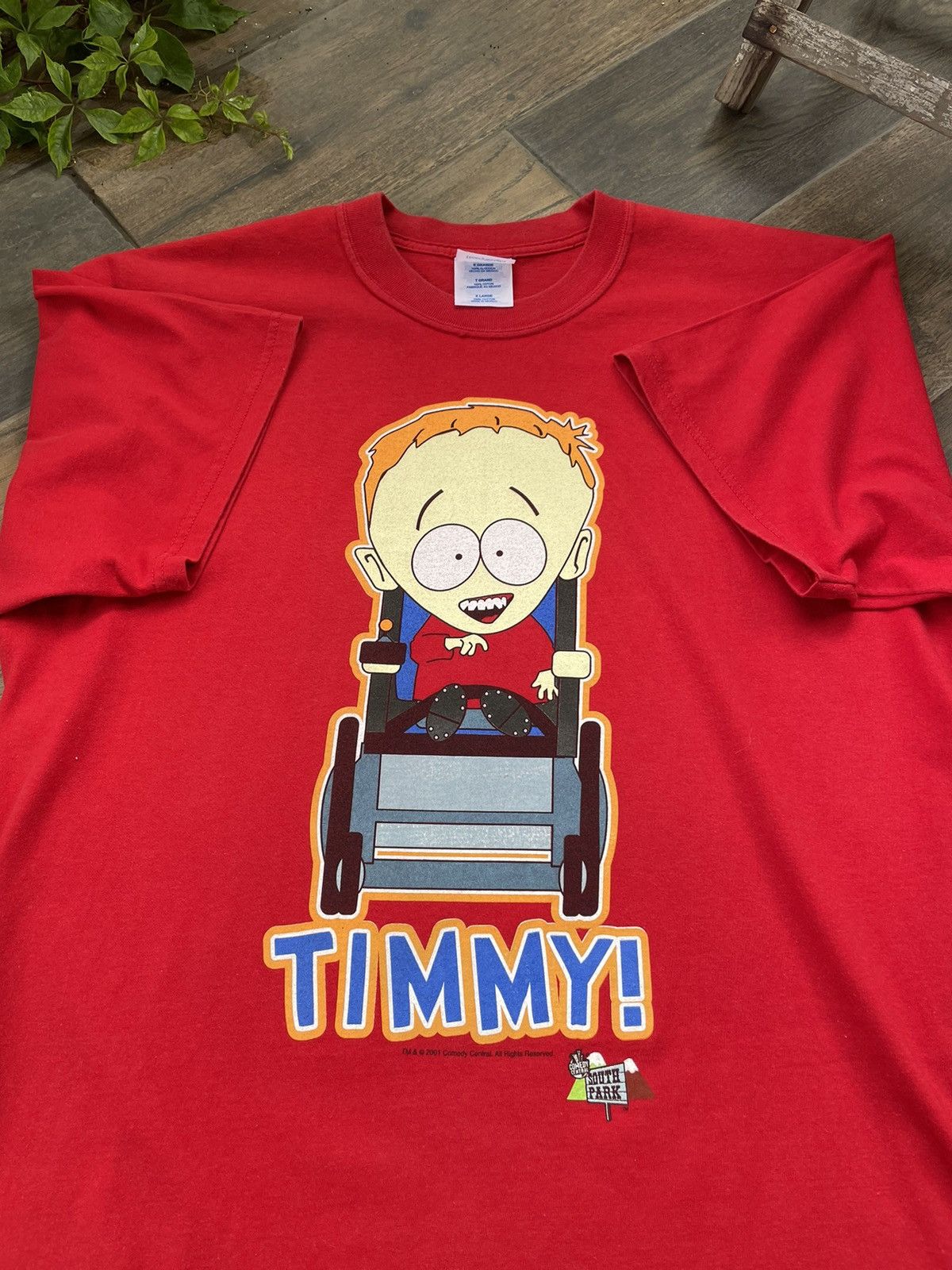 Vintage 2001 South Park Timmy! Comedy Central Promo Series Tee | Grailed