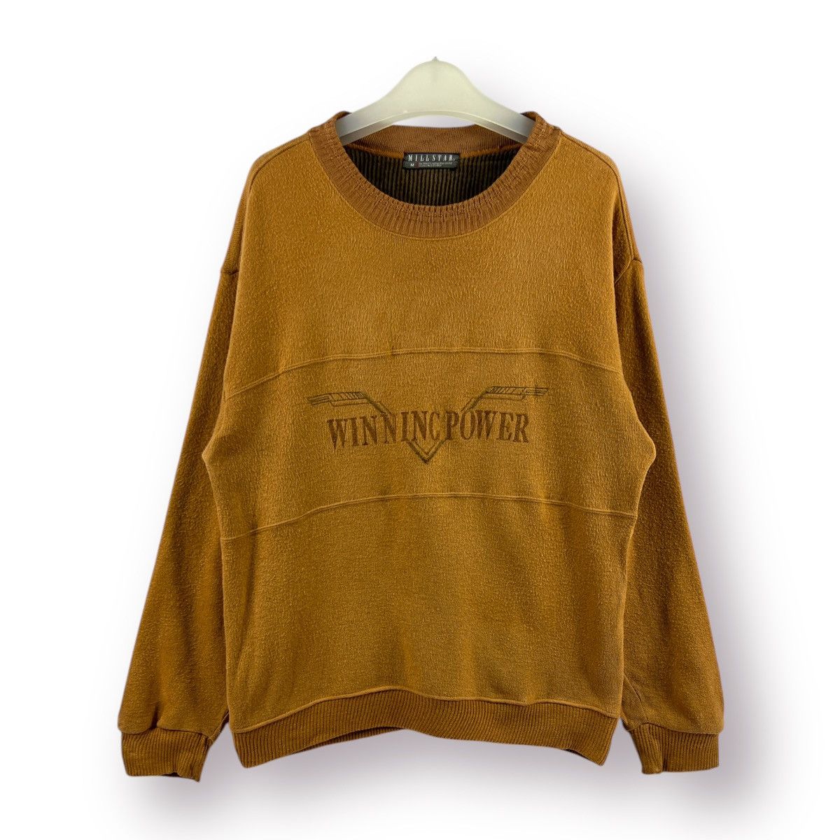 Japanese Brand 🔥 Vintage japon Mill Star Winning Power Roundneck - M Size US M / EU 48-50 / 2 - 1 Thumbnail