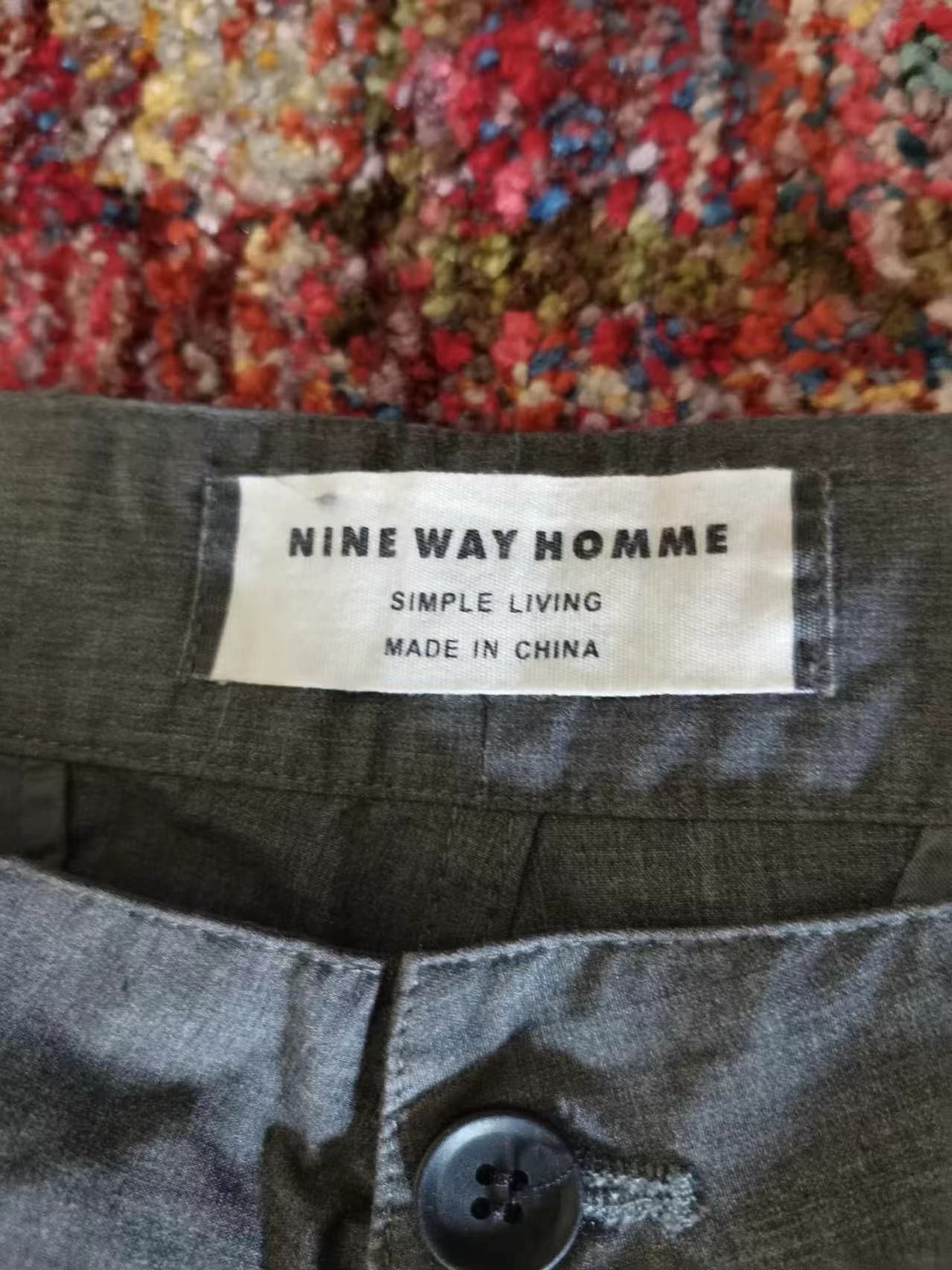 Japanese Brand Nine Way Homme Casual Pants Size XL Size US 36 / EU 52 - 1 Thumbnail