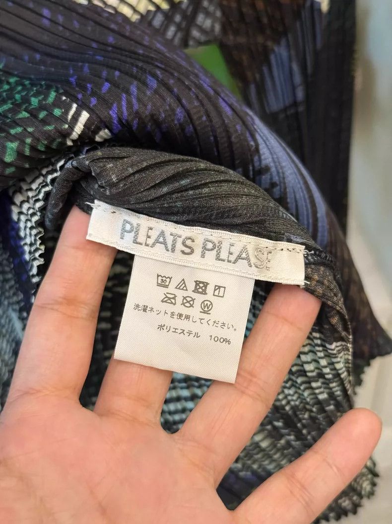 Issey Miyake Issey Miyake size:3 Black layered shadow top Size XS / US 0-2 / IT 36-38 - 3 Thumbnail