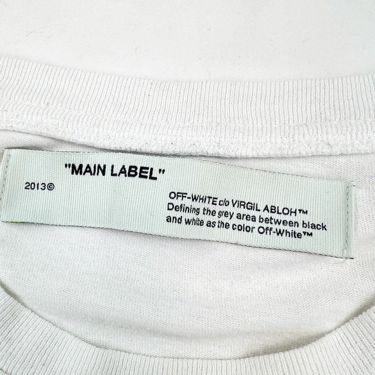 Off-White OFF-WHITE YELLOW ACRYLIC ARROWS WHITE T SHIRT Size US L / EU 52-54 / 3 - 4 Thumbnail