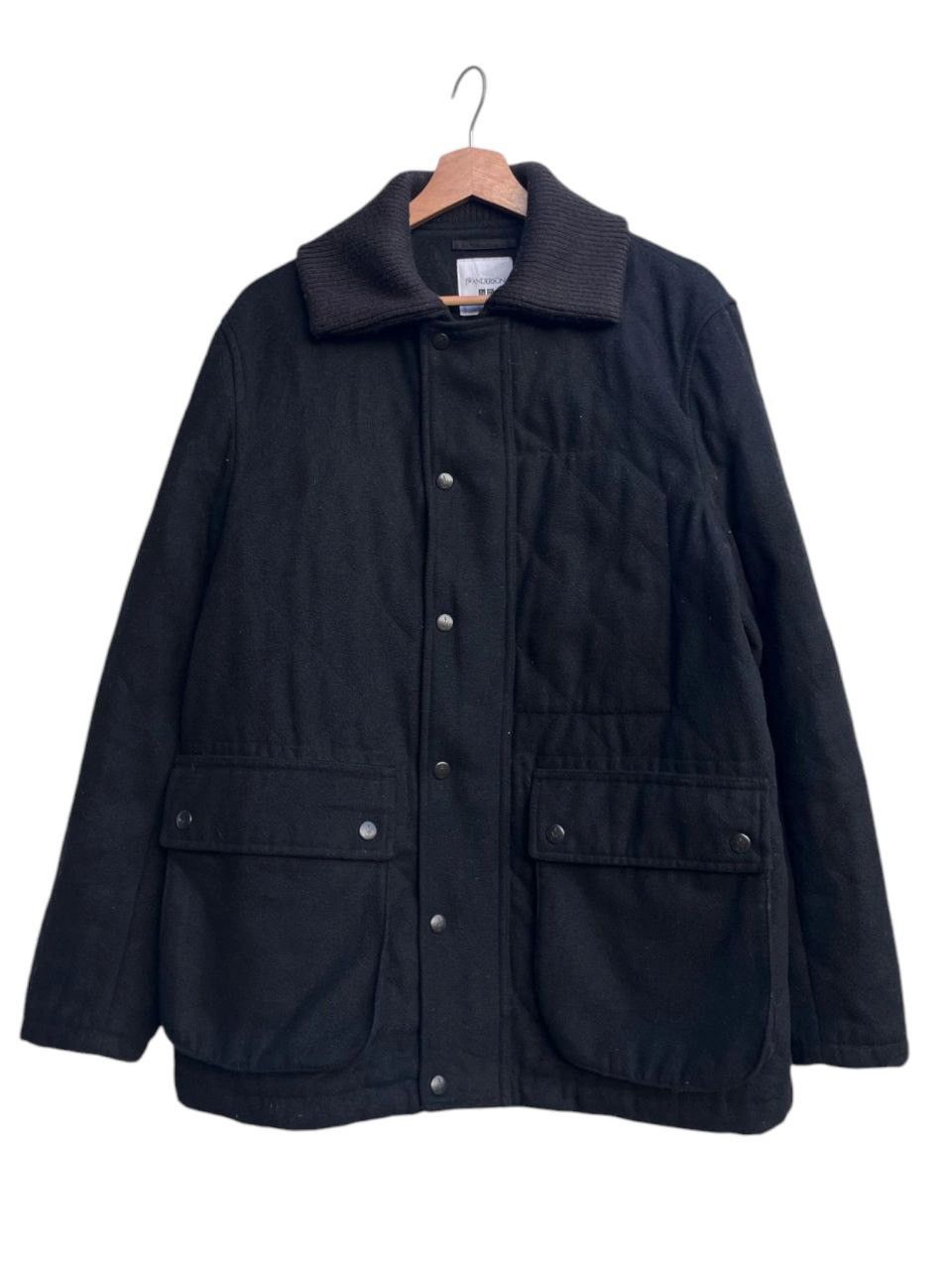 JW Anderson × Japanese Brand JW Anderson x Uniqlo Black Wool-Blend Quilted Jacket Size US L / EU 52-54 / 3 - 1 Thumbnail