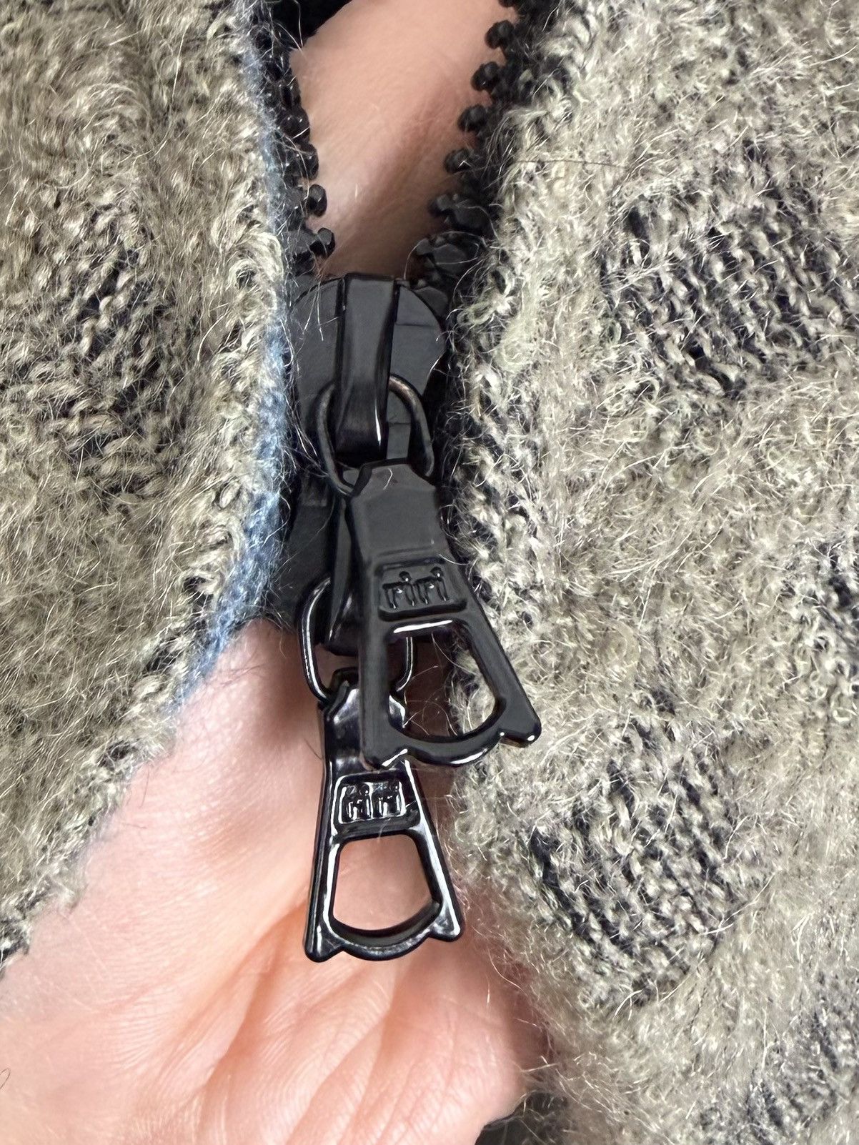 Other RIRI Wool Sweater Jacket with RIRI High End Zippers Size XL / US 12-14 / IT 48-50 - 3 Thumbnail