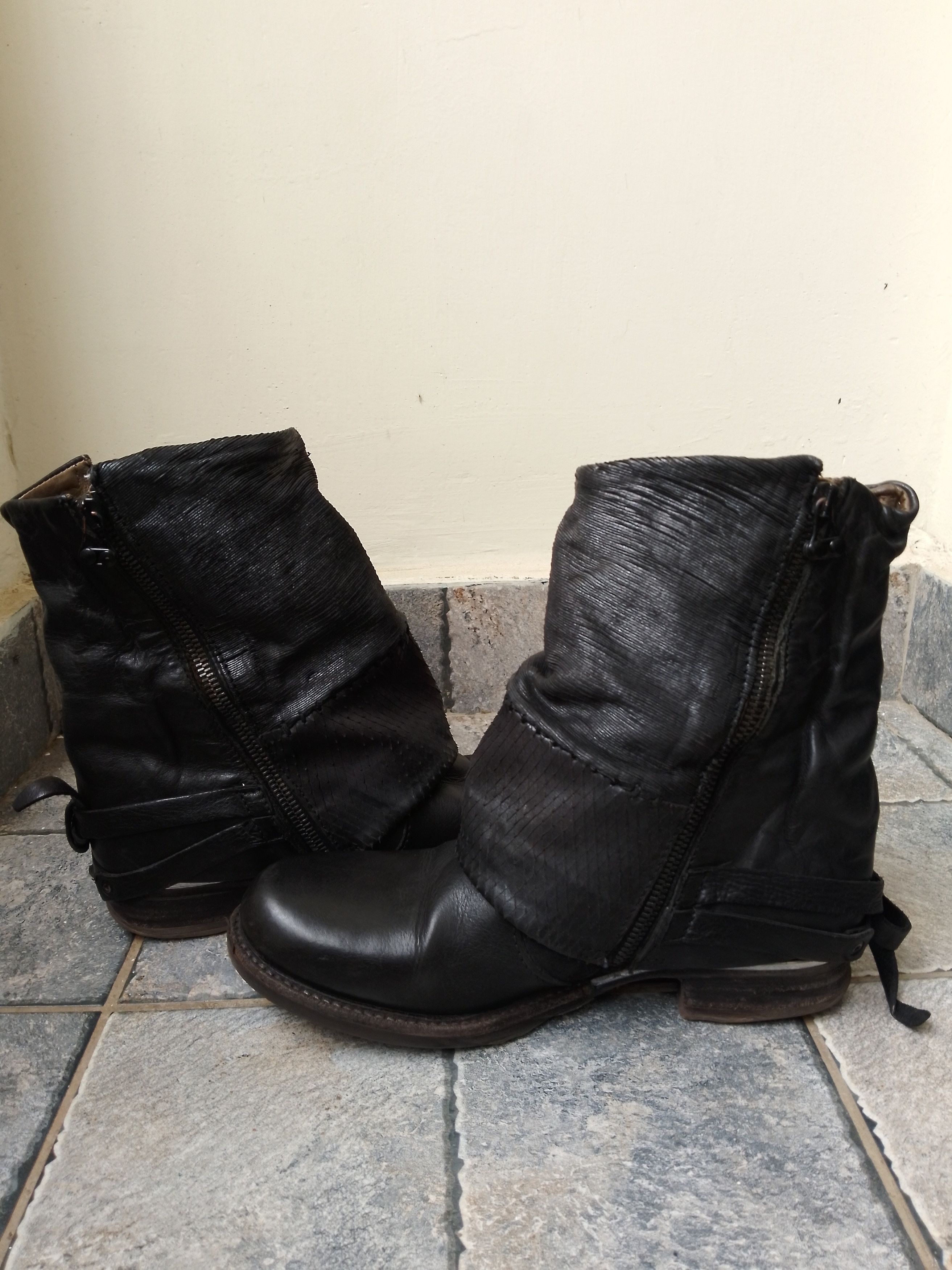 A.S.98 AS 98 hybrid leather boots Size US 6 / EU 39 - 4 Thumbnail