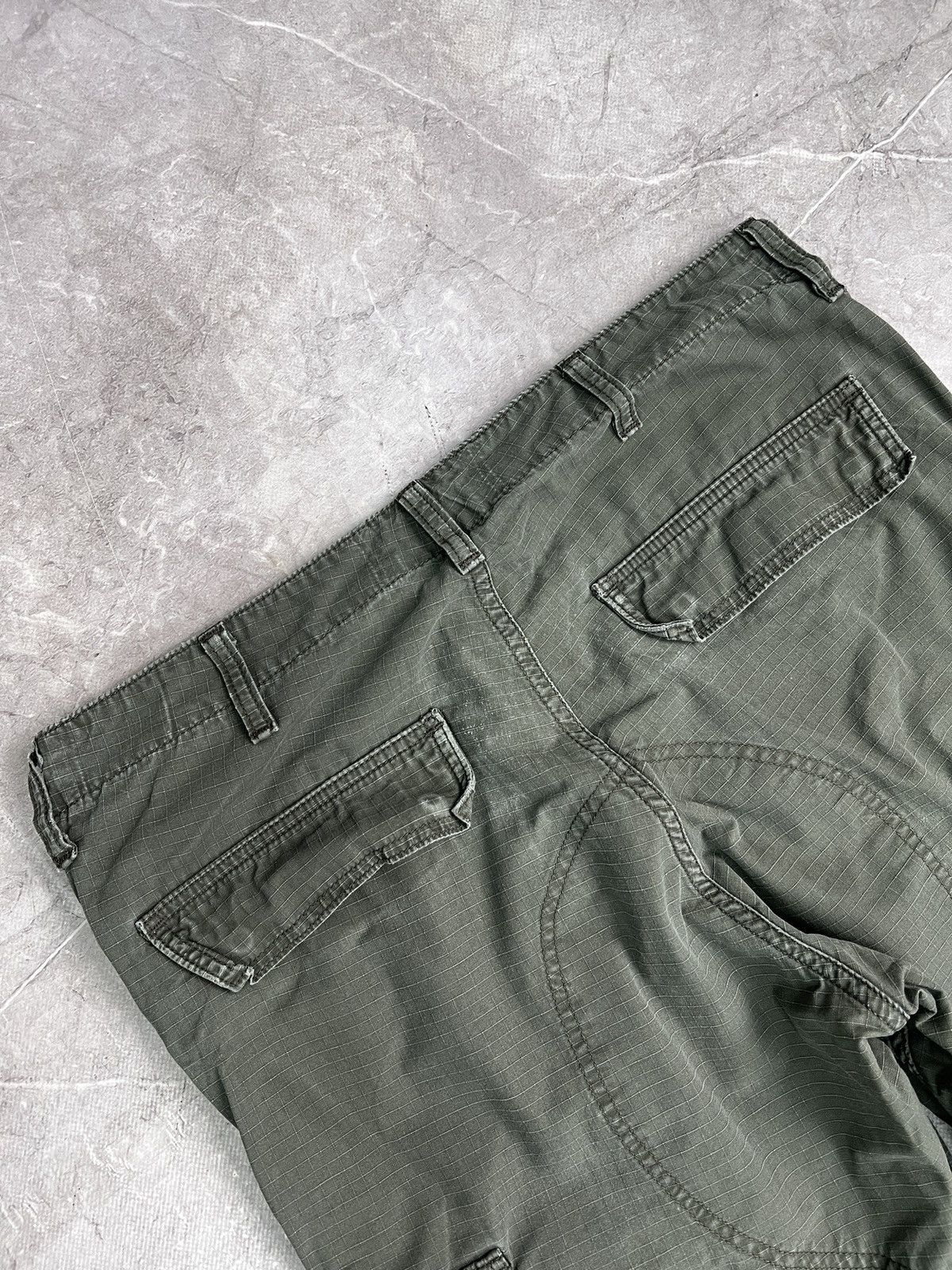 Carhartt Carhartt Green Pants Workwear Multipocket y2k Style Size US 32 / EU 48 - 13 Thumbnail