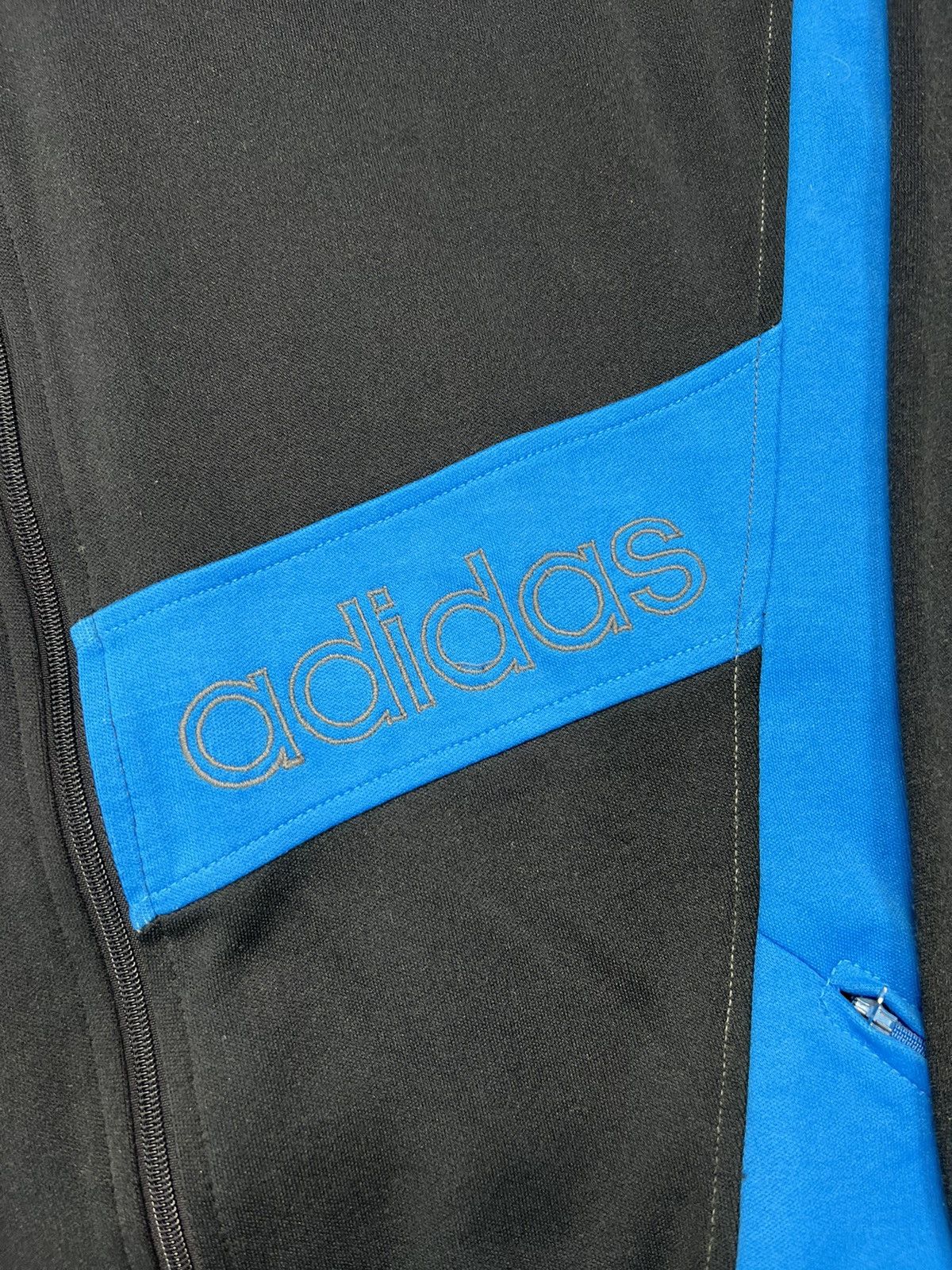 Adidas × Vintage Sweatshirt Adidas vintage 80’s 90’s zipped big logo Size US L / EU 52-54 / 3 - 4 Thumbnail