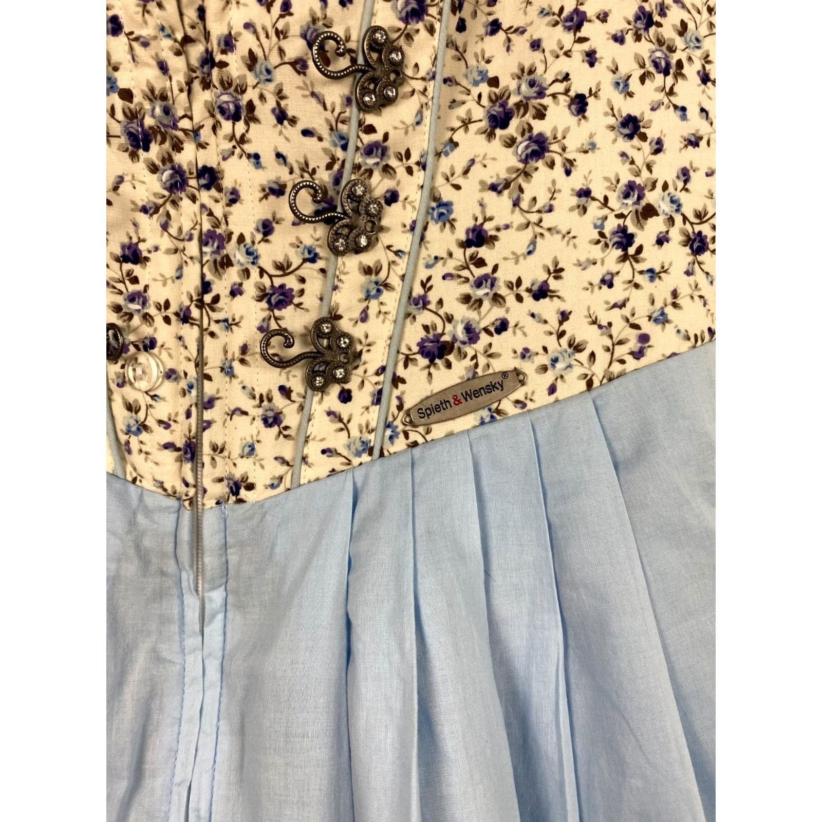 Vintage Spieth & Wensky womens dress Size 34 Multicoloured Size XXS / US 00 / IT 34 - 2 Thumbnail