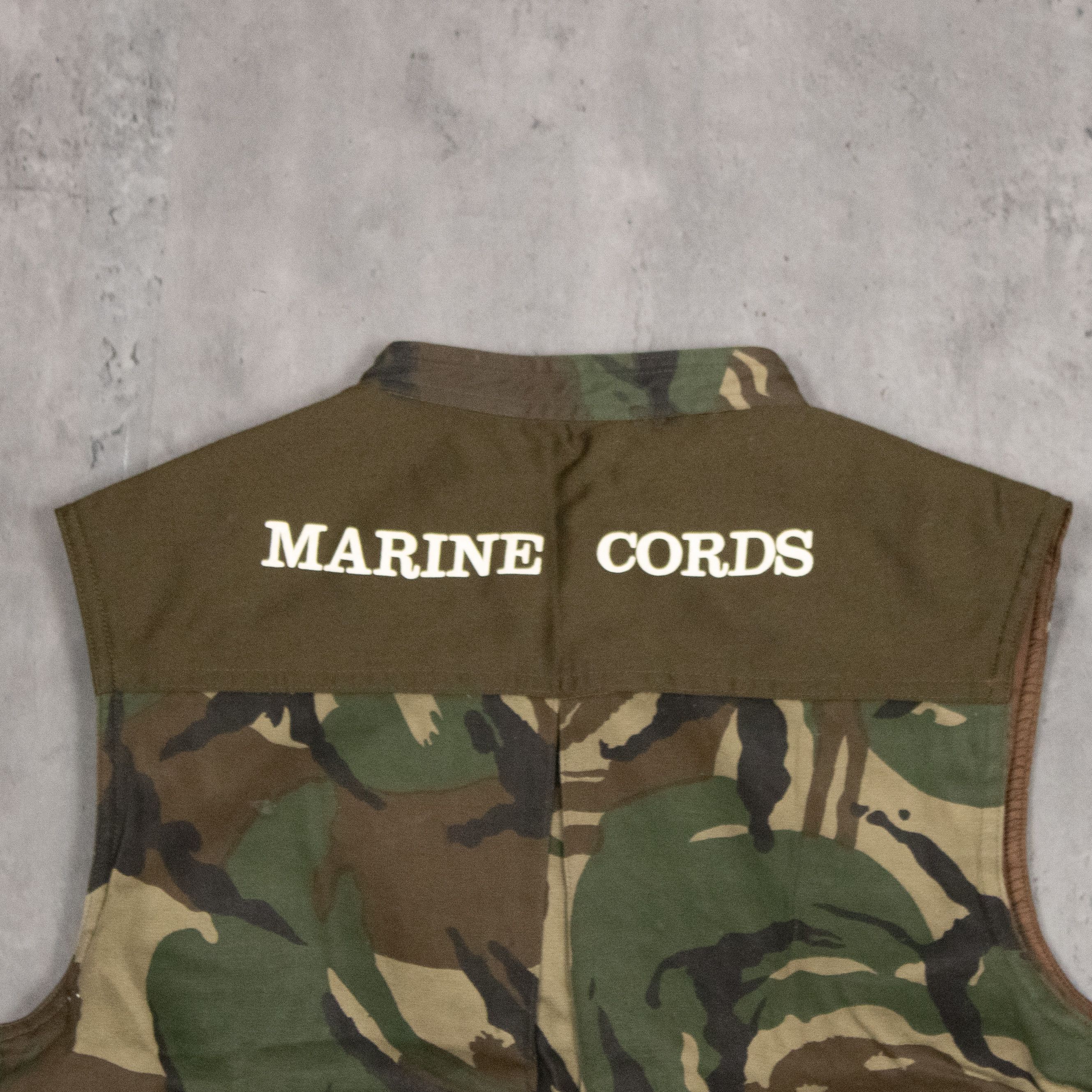 Japanese Brand Y2K 2000's Coaster Woodland Camo Marine Core Tactical Vest Size US XS / EU 42 / 0 - 7 Thumbnail