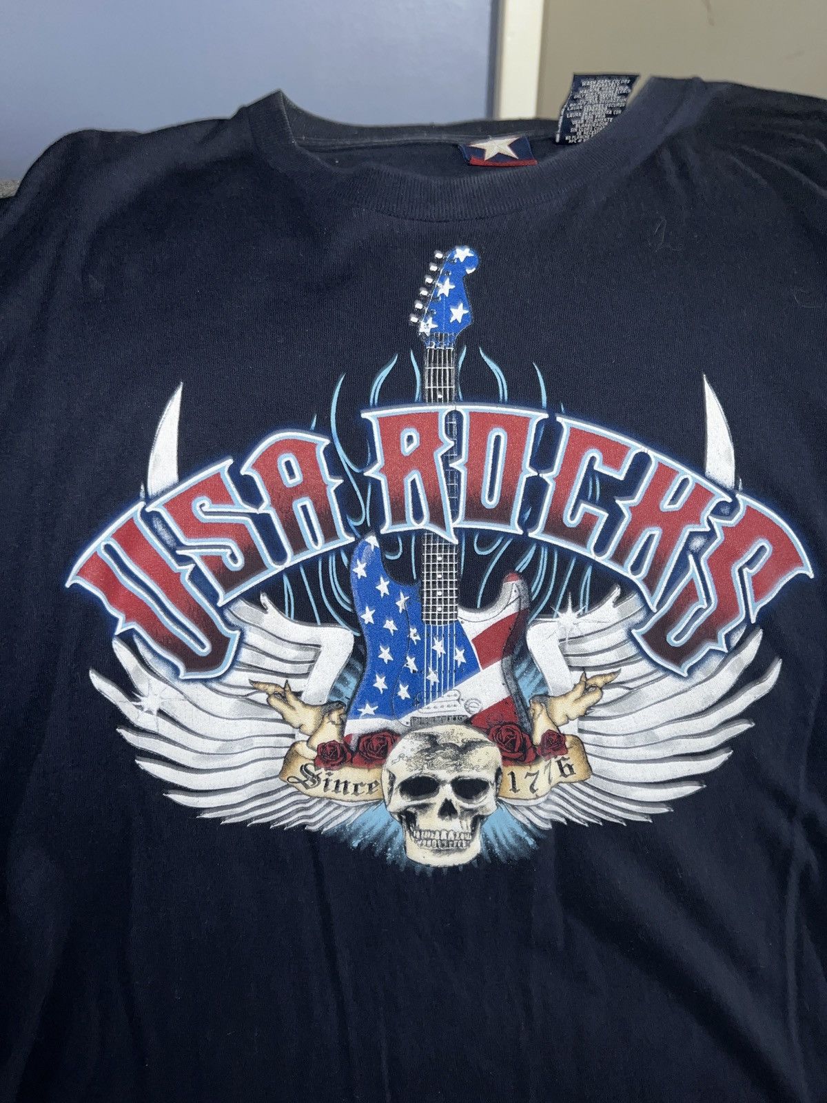 Hypebeast USA Rocks Since 1776 Tee Size US XL / EU 56 / 4 - 2 Thumbnail