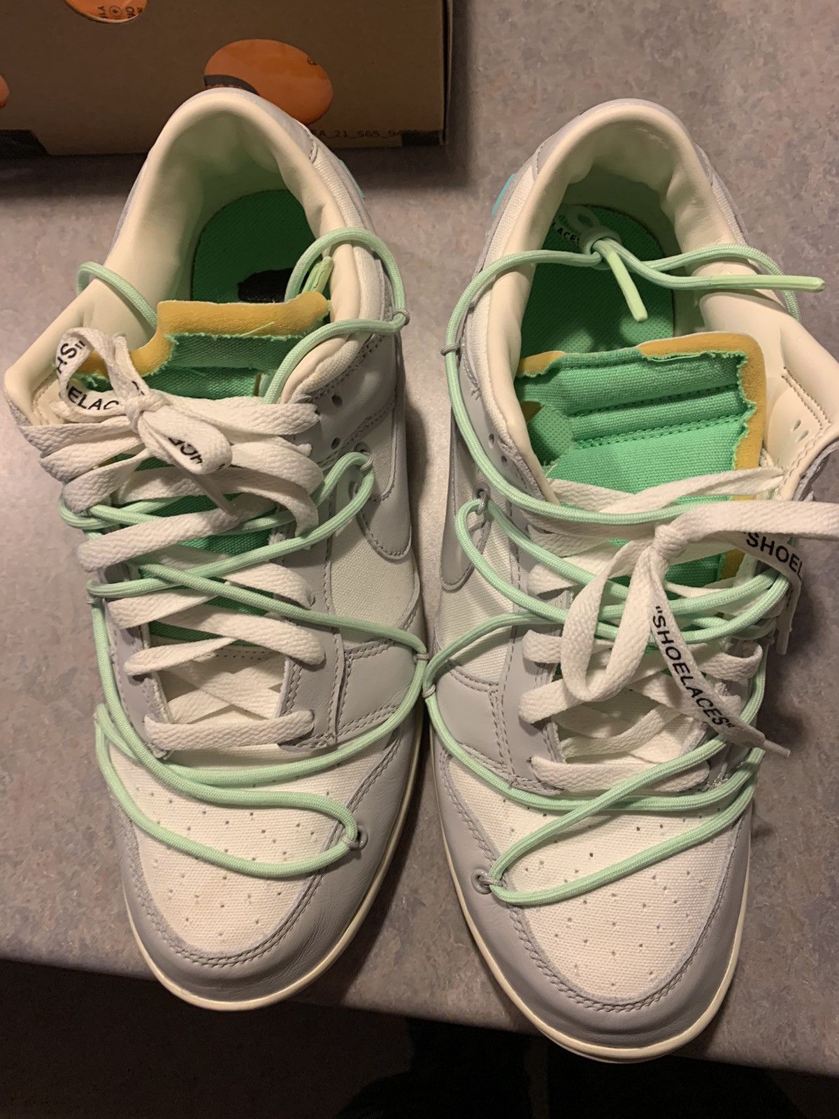 Nike × Off-White Off White Dunk lot 7 Size US 11 / EU 44 - 5 Thumbnail