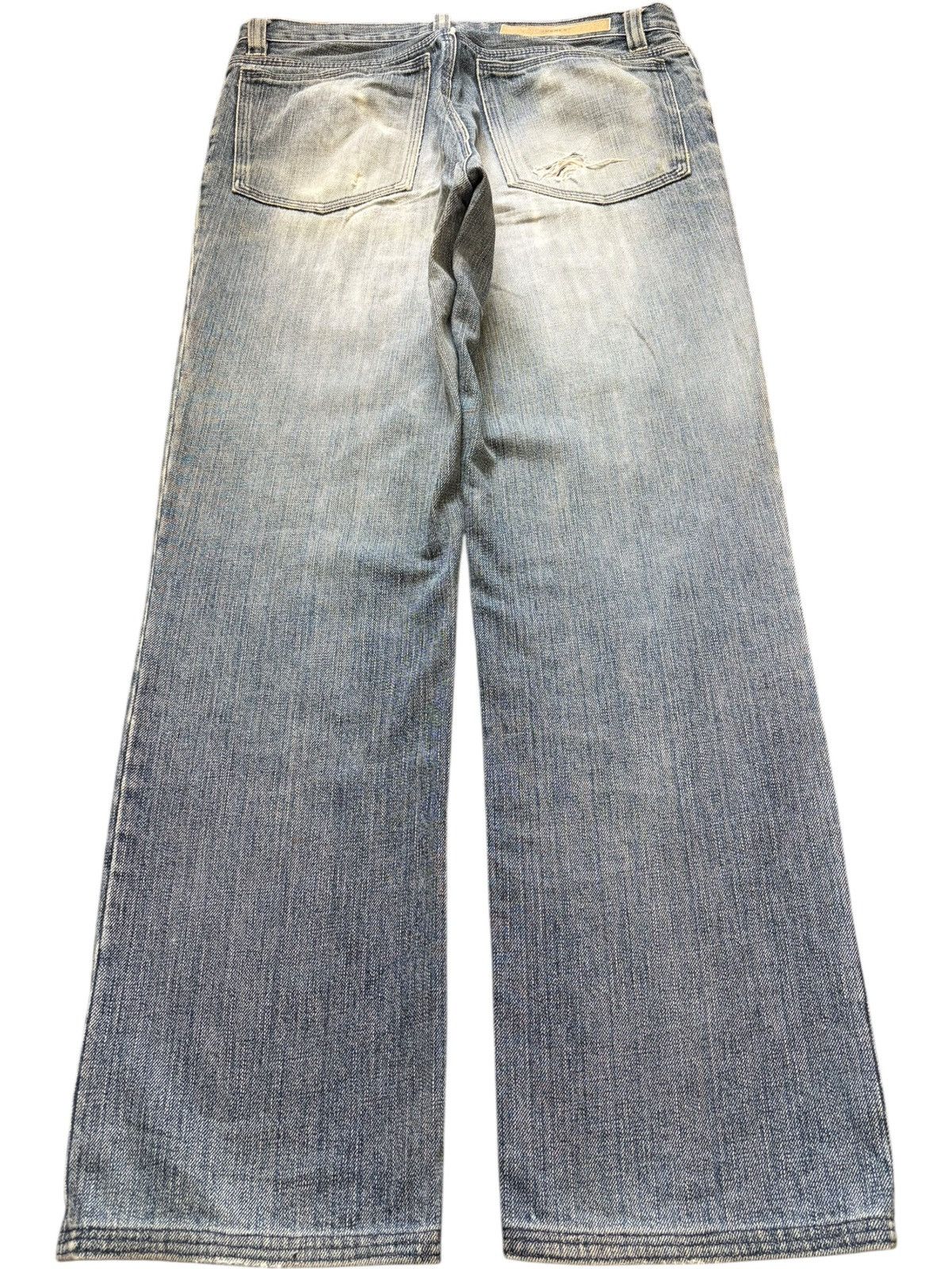 Uniqlo Vintage Japanese Brand Faded Wash Distressed Jeans Size US 30 / EU 46 - 2 Thumbnail